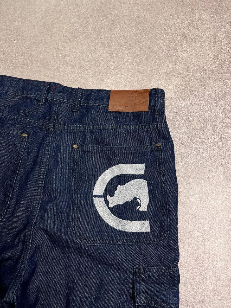 Ecko Unltd. Vintage Ecko Unltd Embroidery Baggy Jeans 30x32 Size US 30 / EU 46 - 3 Thumbnail