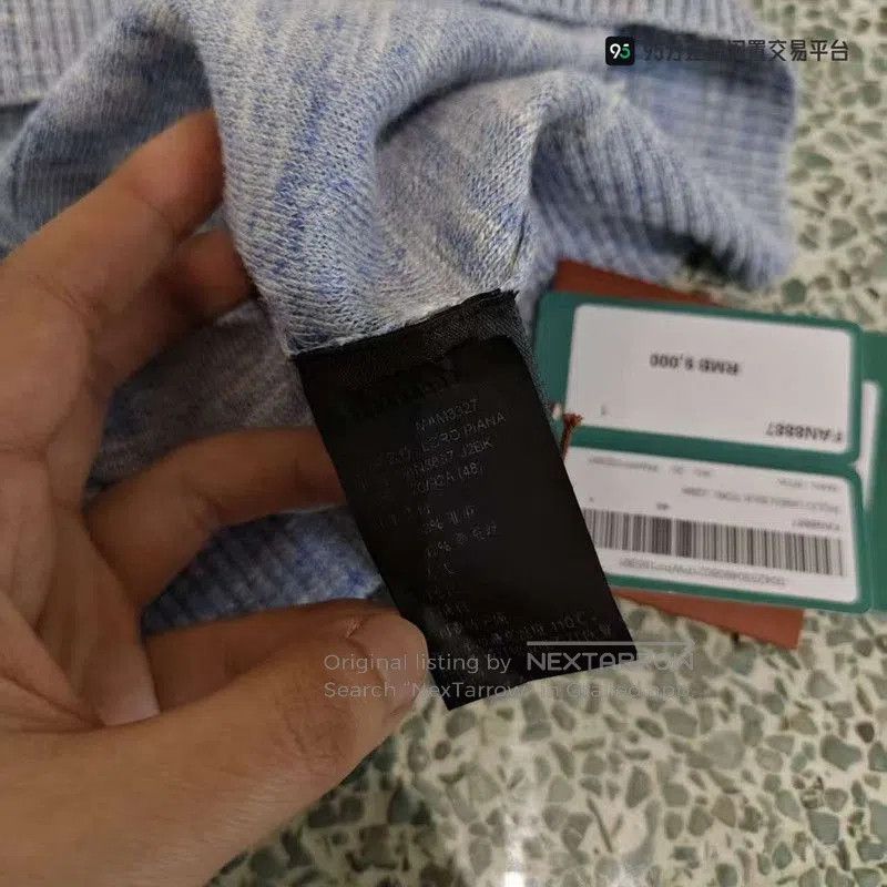 Loro Piana Loro Piana Mixed Color Ribbed Casual Knit Short Sleeve. Size US M / EU 48-50 / 2 - 1 Thumbnail