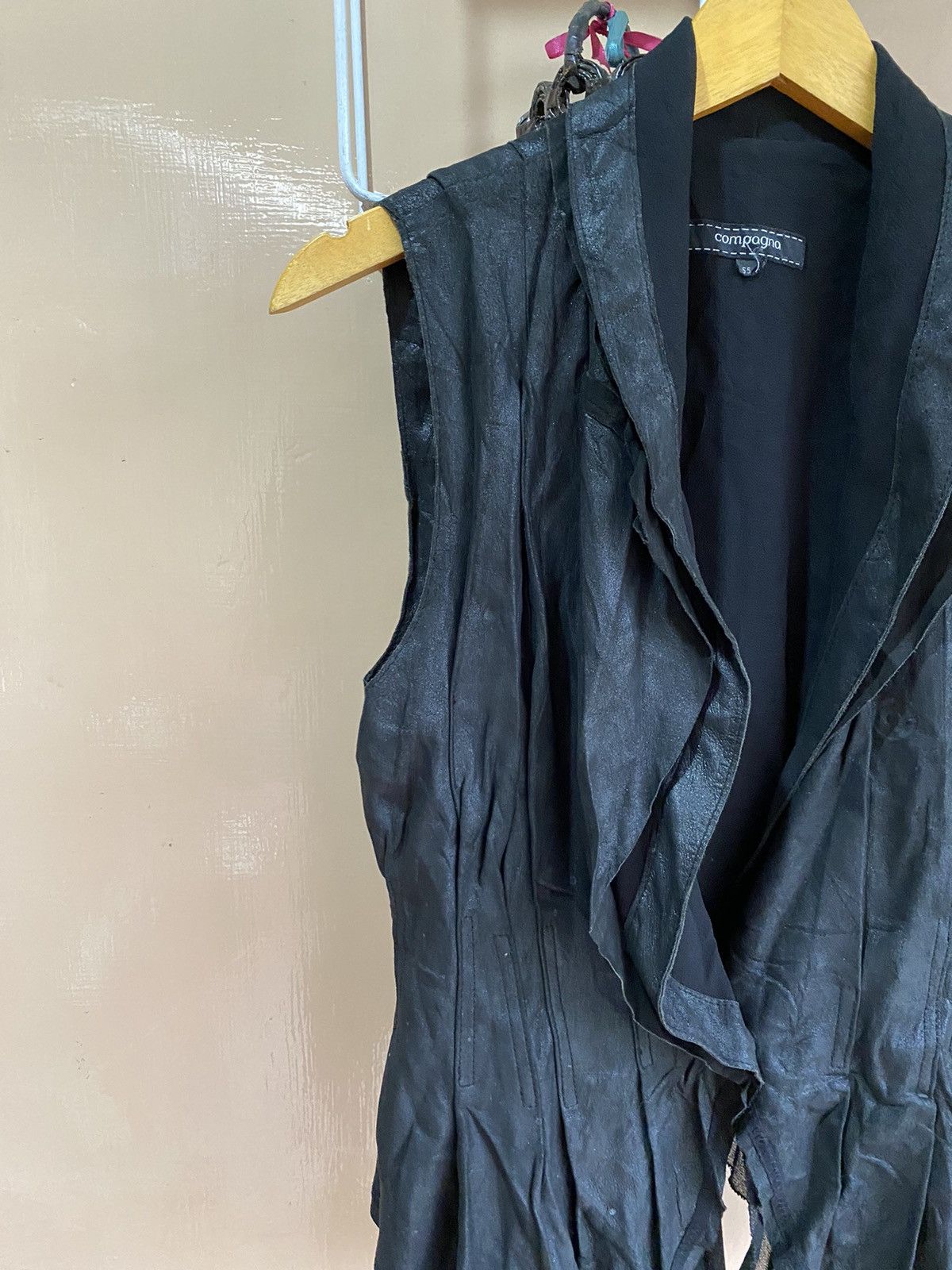 If Six Was Nine 💸BINDINGOFFER💸Compagna Vest BlackWax ifsixwasnine lgb Size US M / EU 48-50 / 2 - 2 Thumbnail