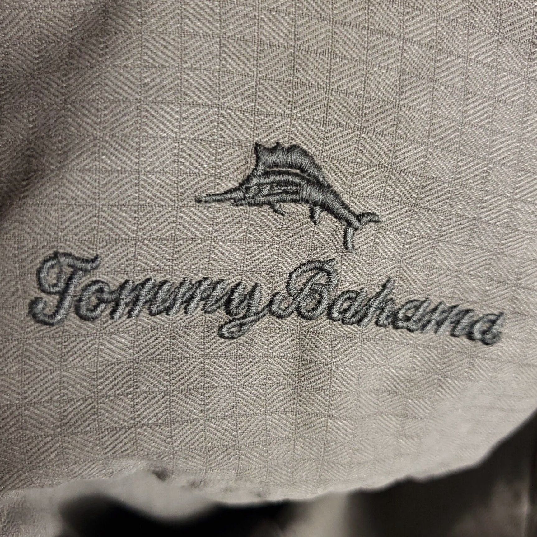Tommy Bahama Tommy Bahama Shirt Mens 2XL Beige Hawaiian Button-Up Short Sleeve Silk Aloha Size US XXL / EU 58 / 5 - 7 Thumbnail