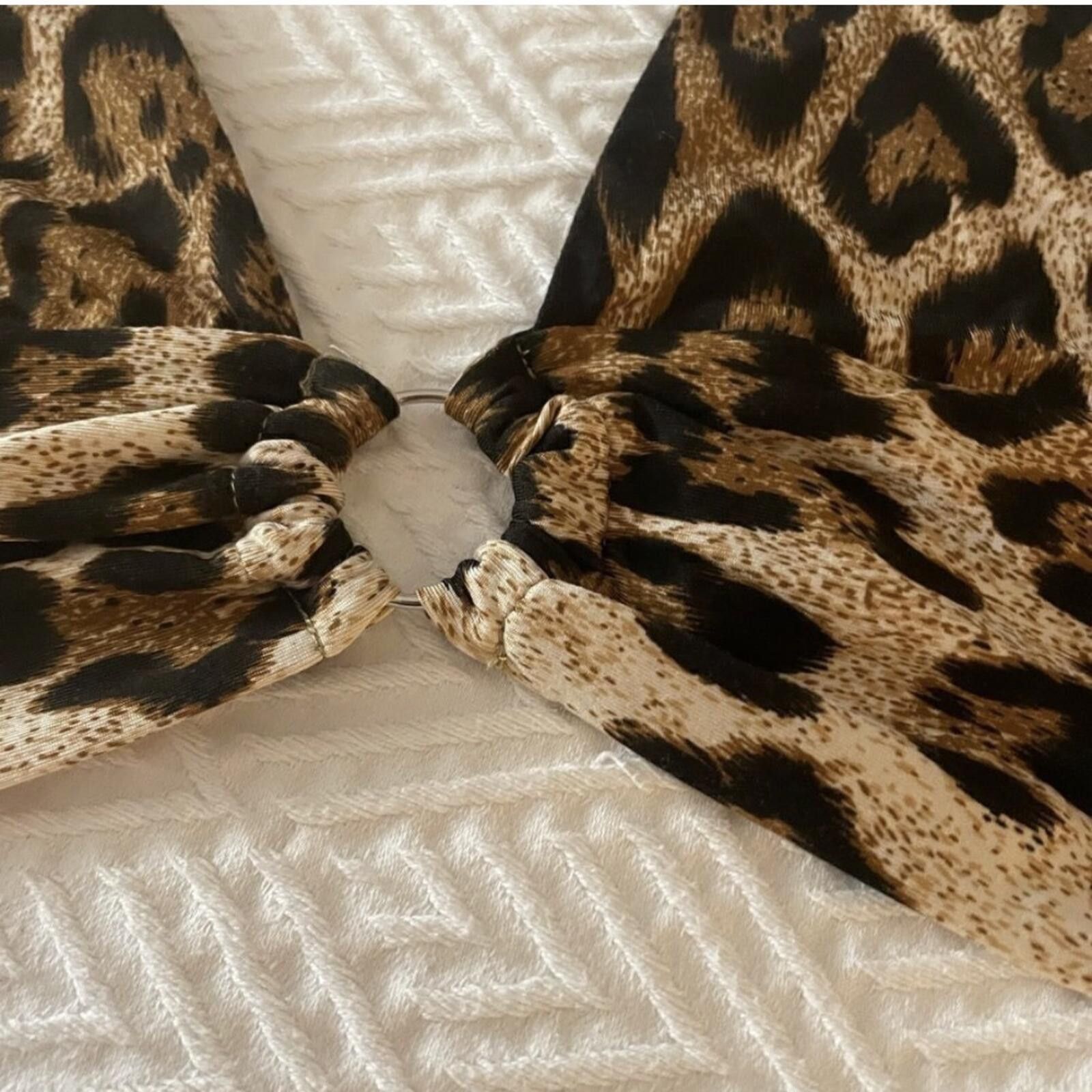 Romeo Gigli Romwe leopard print top Size XL / US 12-14 / IT 48-50 - 3 Thumbnail