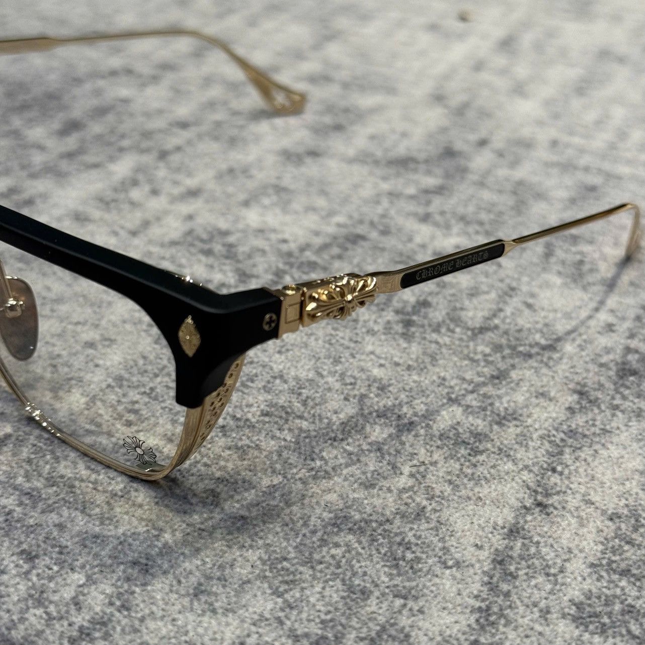 Chrome Hearts CHROME HEARTS LGMA Matte Black/Gold Plated Size ONE SIZE - 2 Thumbnail