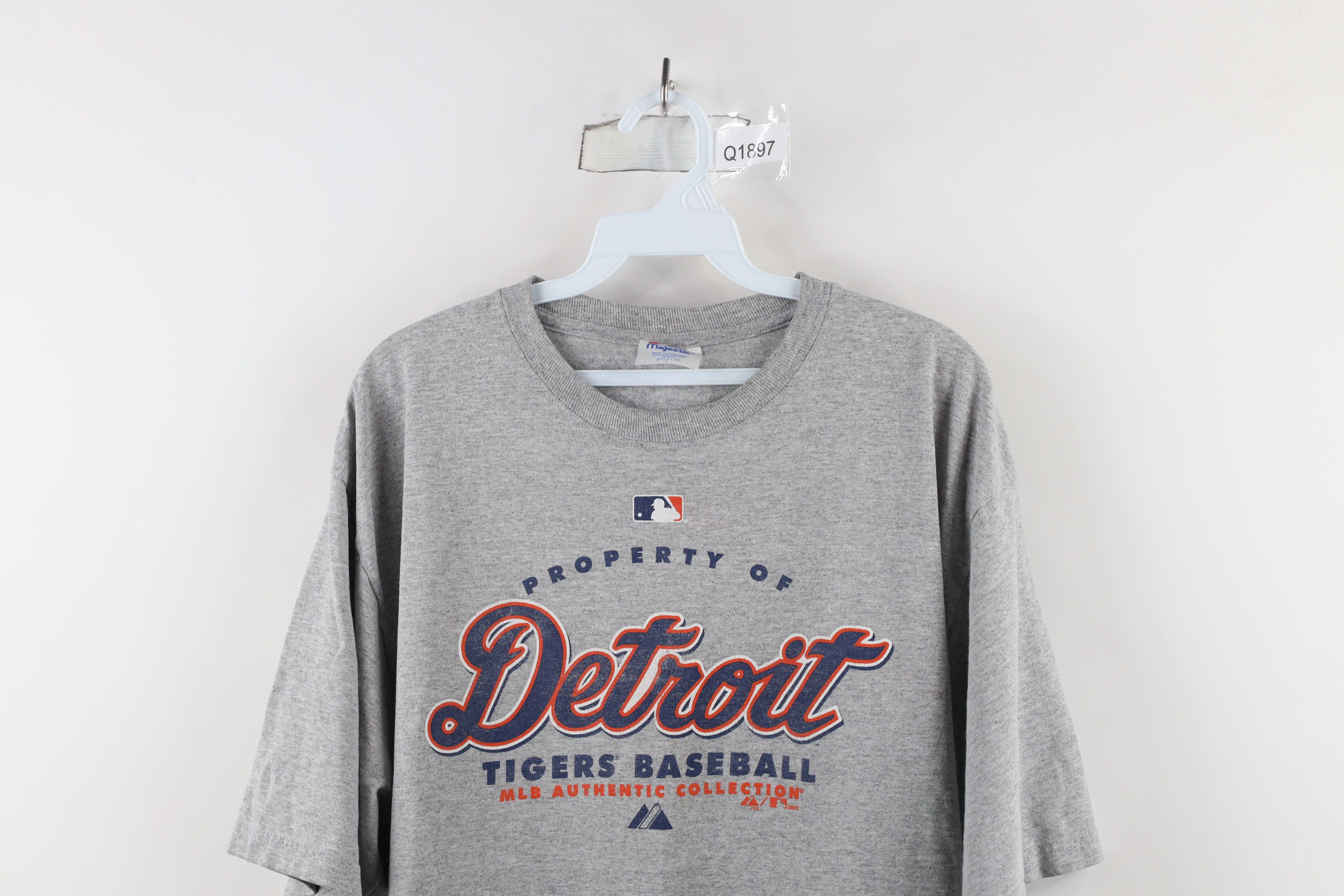 Majestic × Vintage Vintage Y2K 2007 Majestic Detroit Tigers Baseball T-Shirt Size US L / EU 52-54 / 3 - 2 Thumbnail