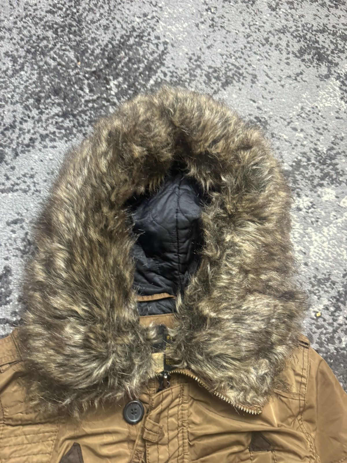 Vintage × khujo Vintage Y2K Khujo Alaska Parka Fur Collar Avantgarde Jacket Size US L / EU 52-54 / 3 - 8 Thumbnail