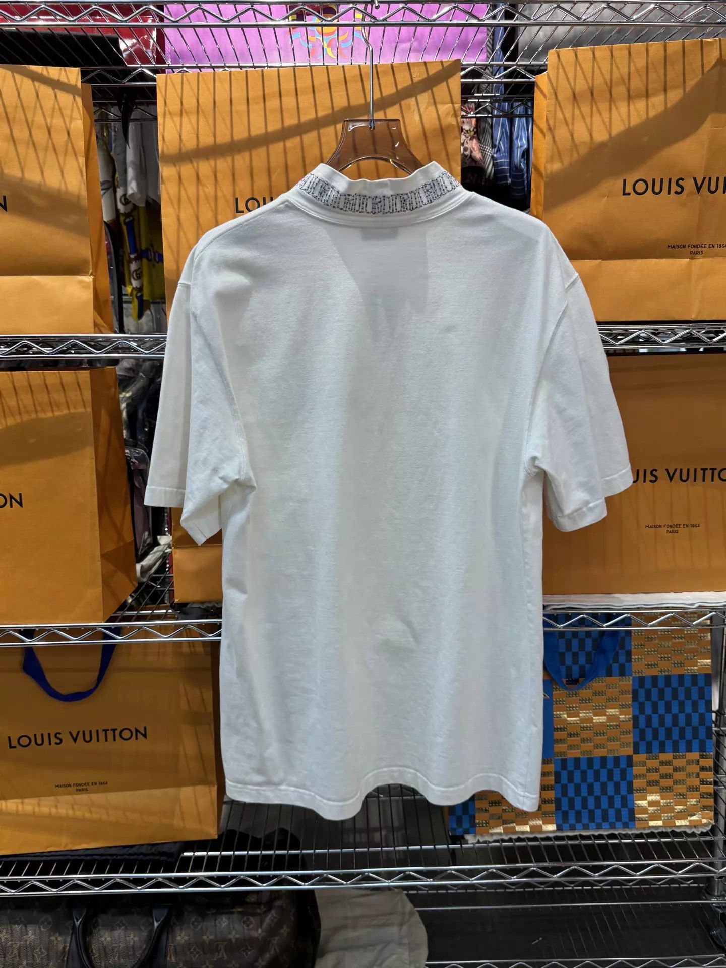 Dior Dior X Stussy Embroidered Bee White SS TEE M Size US M / EU 48-50 / 2 - 3 Thumbnail