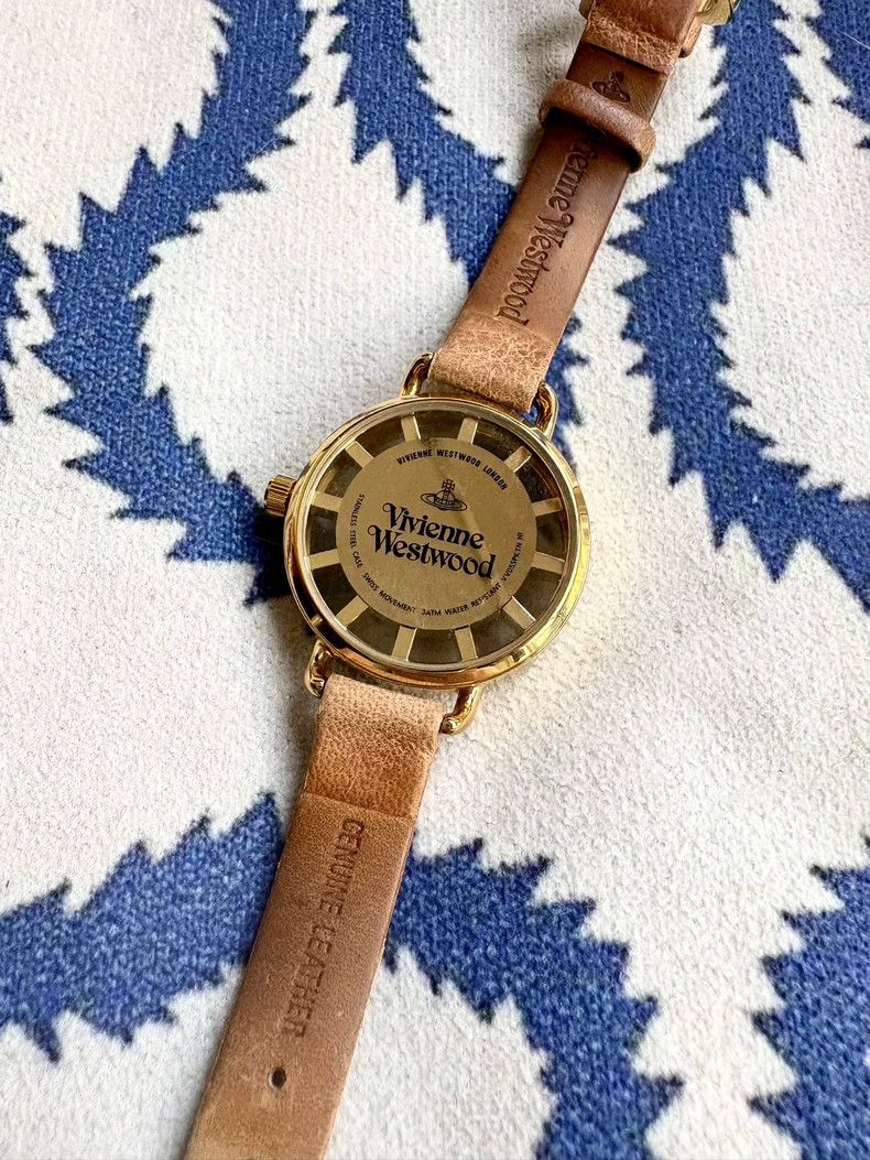 Vivienne Westwood Vivienne Westwood Vintage Beige Skeletal Saturn Watch Size ONE SIZE - 6 Thumbnail