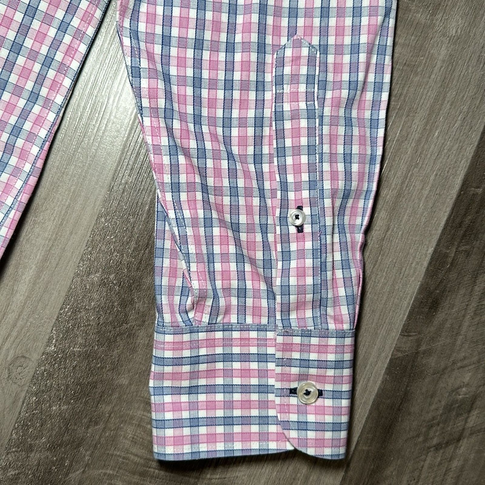 UNTUCKit UNTUCKit Dolcetto Wrinkle Free Checkered Long Sleeve - Large Size US L / EU 52-54 / 3 - 4 Thumbnail