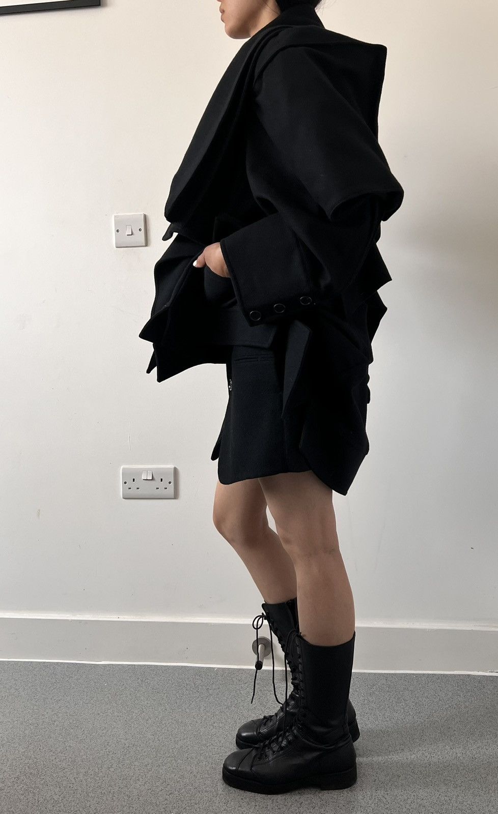 Yohji Yamamoto Yohji Yamamoto AW18 JKT Size S / US 4 / IT 40 - 2 Thumbnail