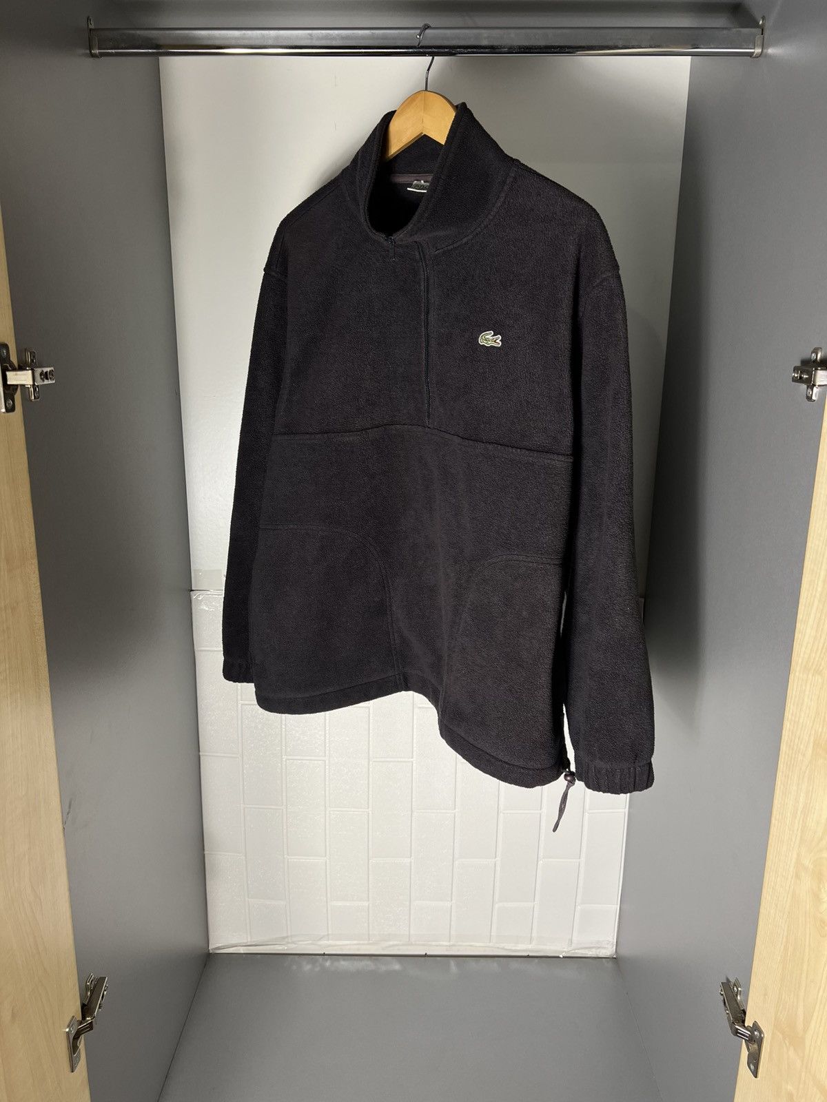 Lacoste VINTAGE LACOSTE CHEMISE SPORT FLEECE JACKET RETRO Y2K 90s Size US L / EU 52-54 / 3 - 3 Thumbnail