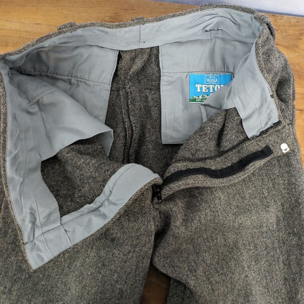 Woolrich Woolen Mills Woolrich Teton Vintage Twill Wool Men's Shorts Size US 34 / EU 50 - 3 Thumbnail