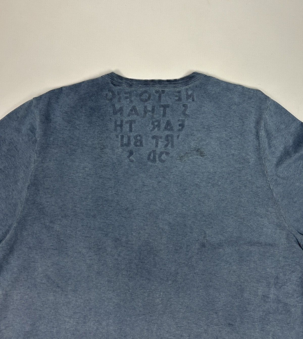 Maison Margiela Maison Martin Margiela AIDS Awareness Garment Dyed T-Shirt Size US M / EU 48-50 / 2 - 11 Thumbnail