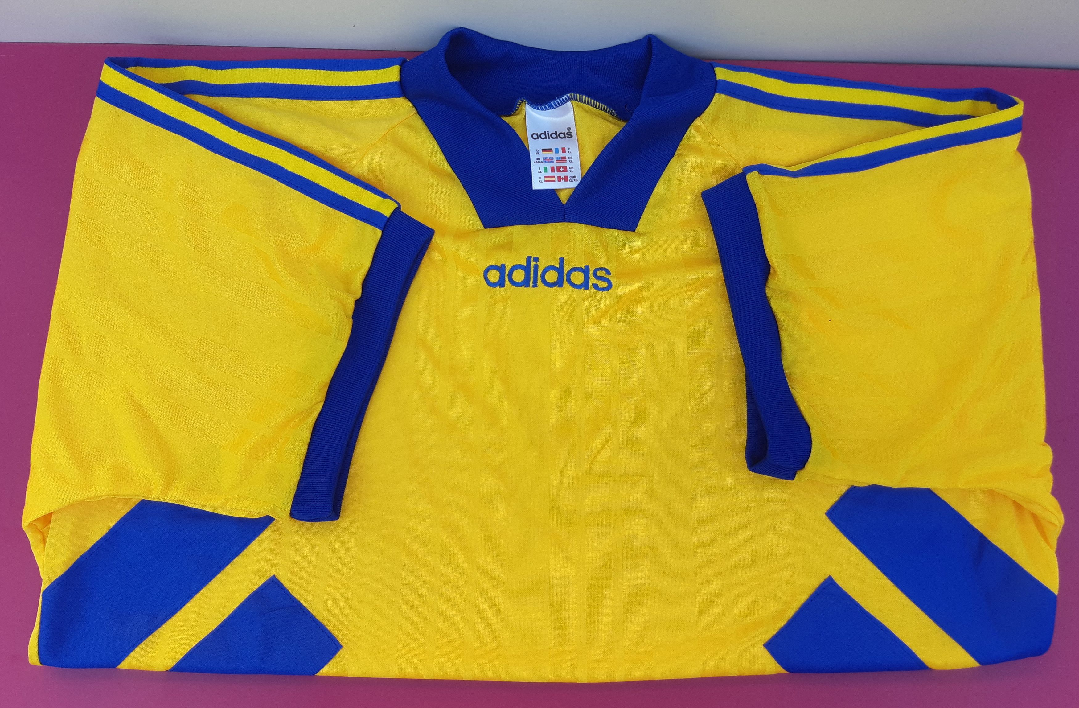 Adidas Vintage 90s ADIDAS Soccer Jersey made in England size XL NEW Size US XL / EU 56 / 4 - 3 Thumbnail