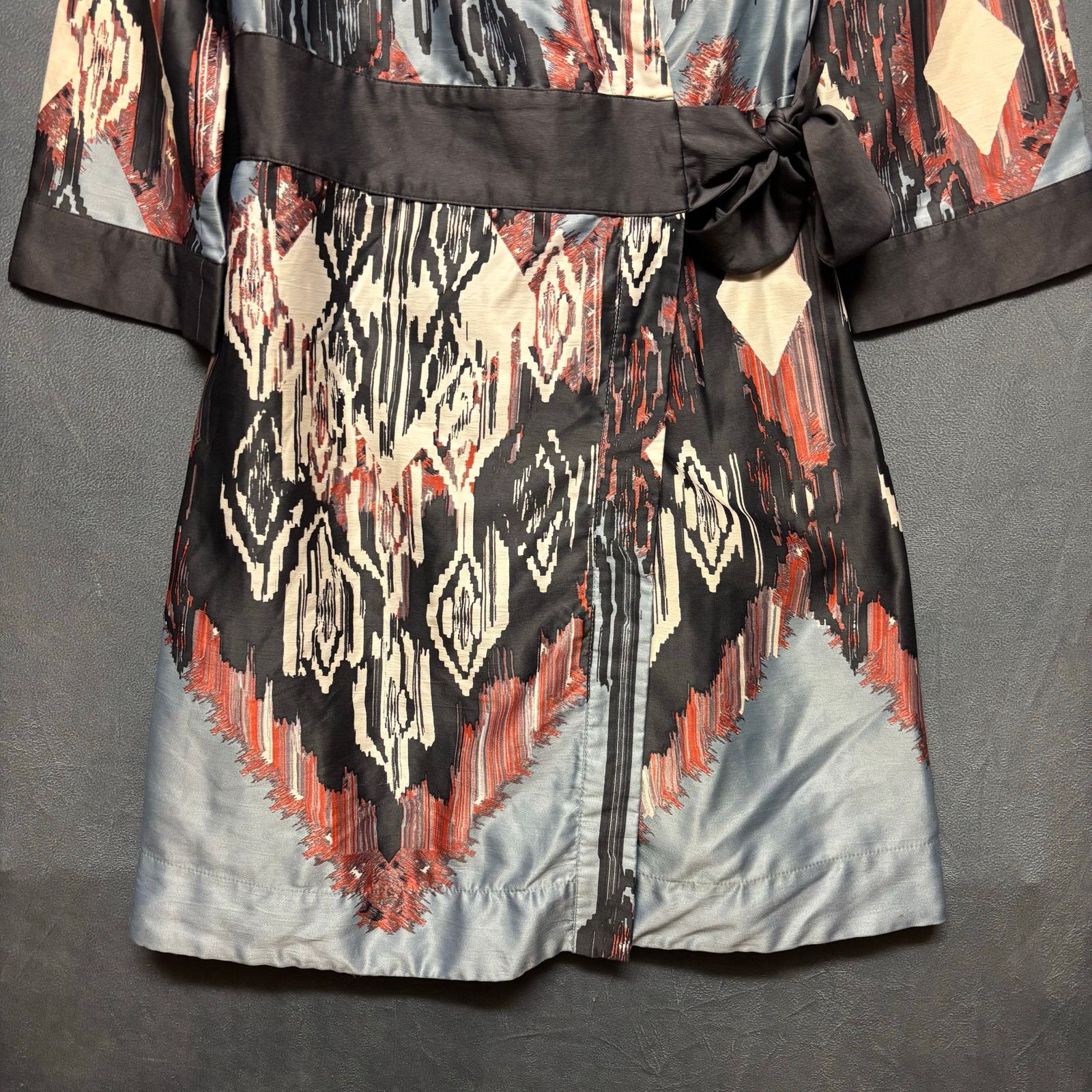 Other Eloise Wraparound Dress Midi Art to Wear Hippy Boho Sexy Size S / US 4 / IT 40 - 2 Thumbnail