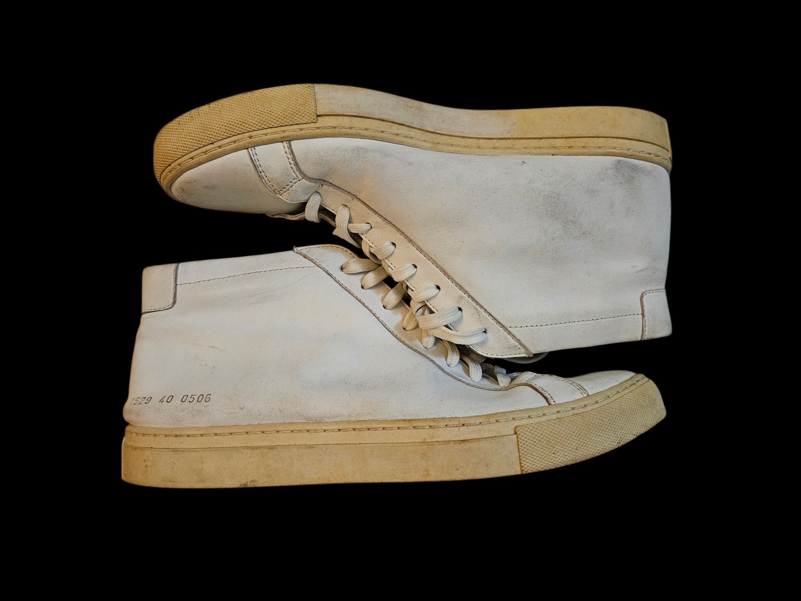Common Projects Common Project Achilles Mid Sneakers Size US 7 / EU 40 - 1 Thumbnail