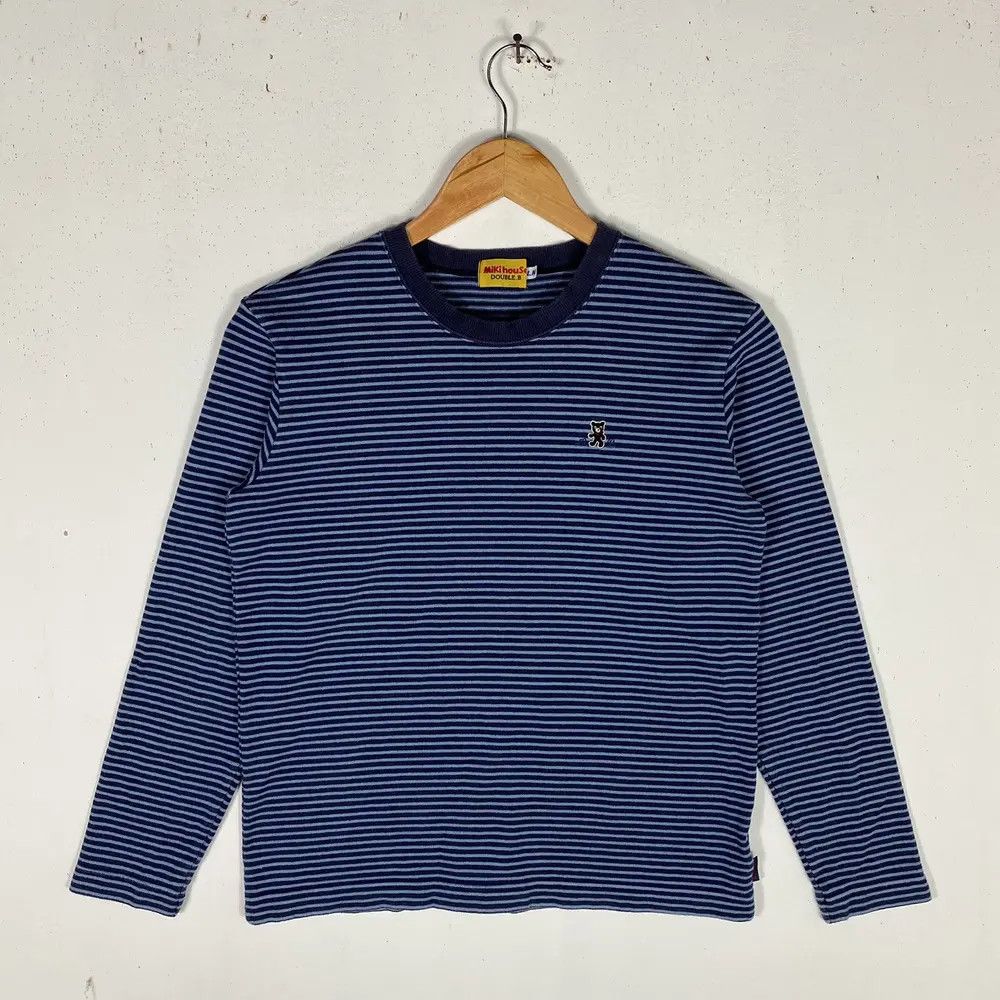 Hysteric Glamour VINTAGE MIKI HOUSE DOUBLE B STRIPED DESIGNS LONGSLEEVE TEE Size US S / EU 44-46 / 1 - 2 Thumbnail