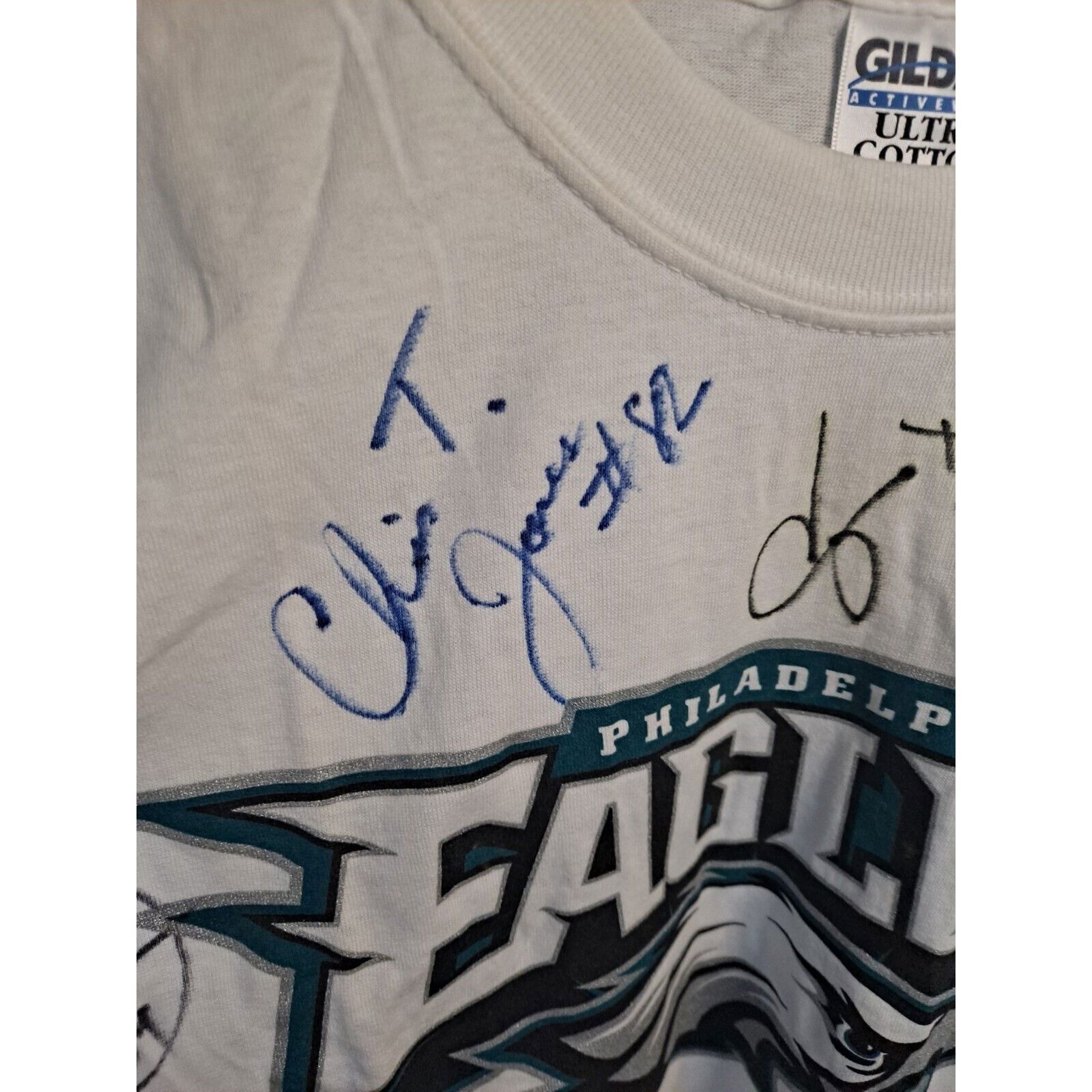 Other Philadelphia Eagles Signed Tee Shirt with Letter From The Ea Size US XL / EU 56 / 4 - 3 Thumbnail