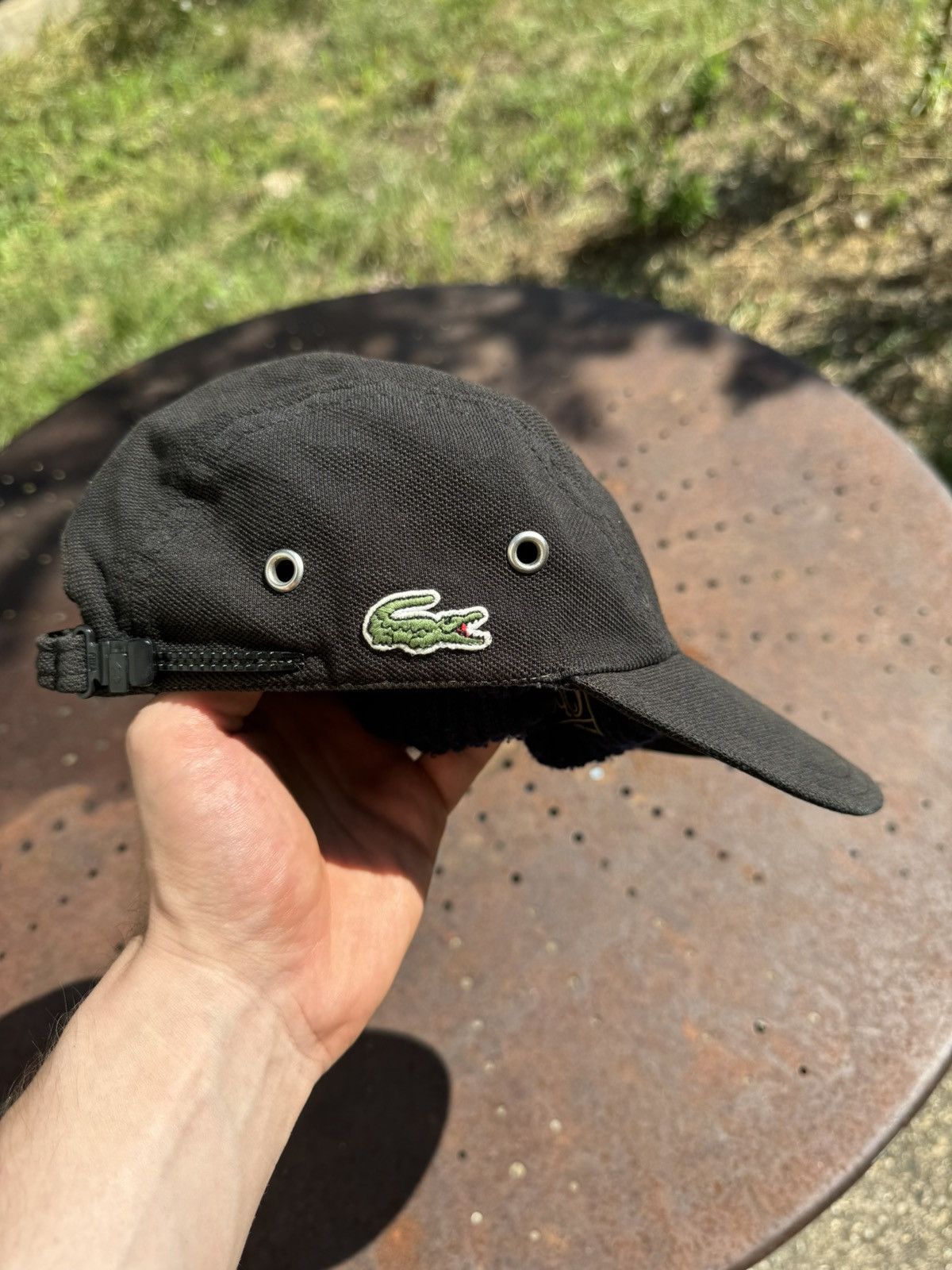 Lacoste × Vintage Lacoste girole cap/hat vintage 5 panel Size ONE SIZE - 3 Thumbnail