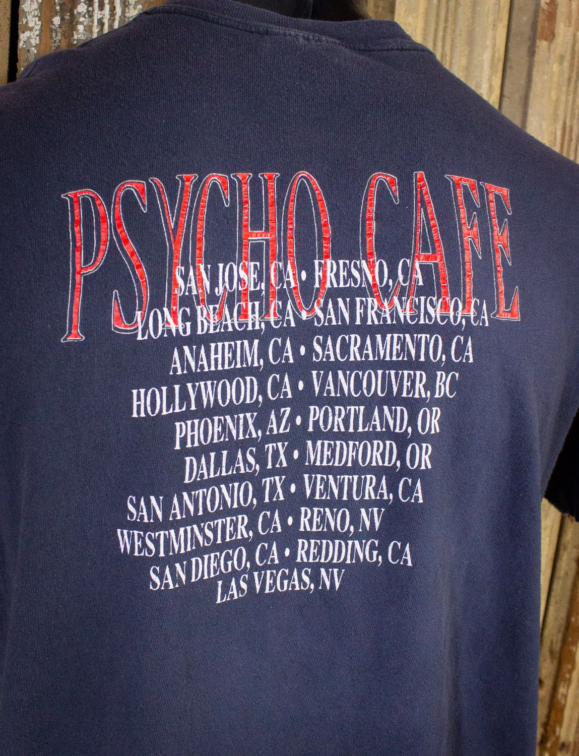 Band Tees × Vintage Vintage Bang Tango Psycho Cafe Concert T Shirt 1989 Size US L / EU 52-54 / 3 - 5 Thumbnail