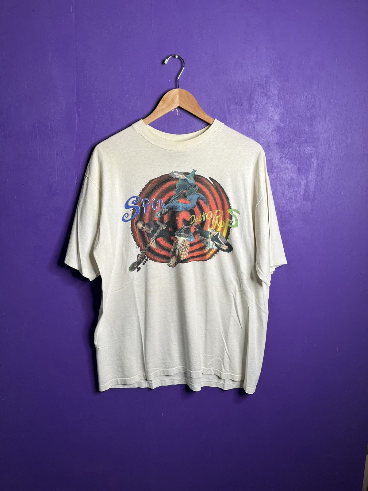 Vintage 1994 Spin Doctors world tour t-shirt