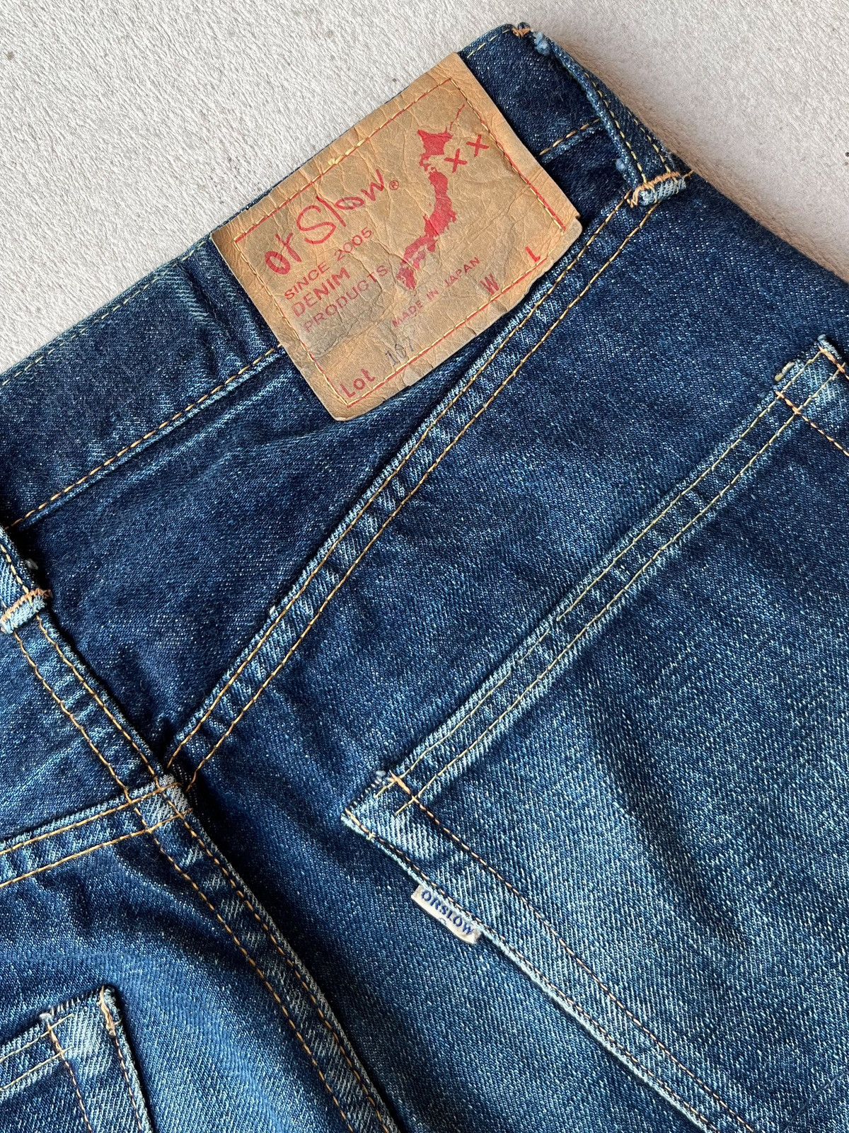 Orslow OrSlow 🇯🇵 LOT 107 Denim selvedge pants Size US 30 / EU 46 - 16 Thumbnail