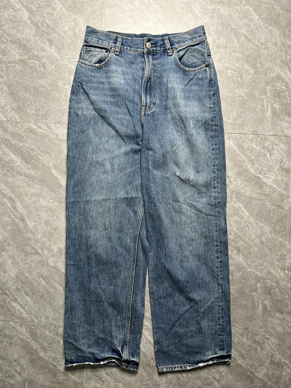 Acne Studios Acne Studios Relaxed Fit Jeans-1993-Mid Blue Size 27" / US 4 / IT 40 - 3 Thumbnail