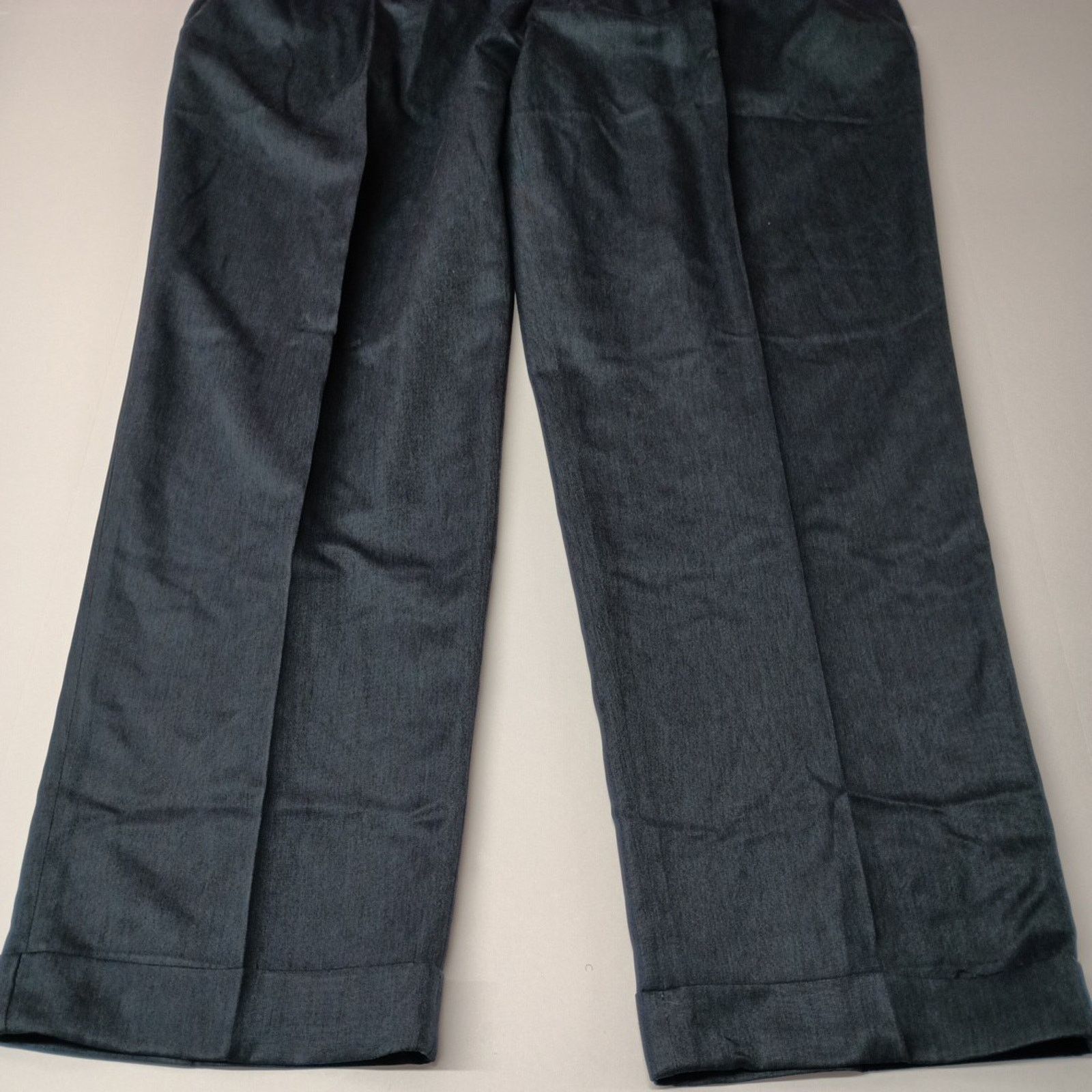 Savane Savane Dress Pants Men's Size 44x30 Straight Pleated Blue Size US 44 / EU 60 - 3 Thumbnail