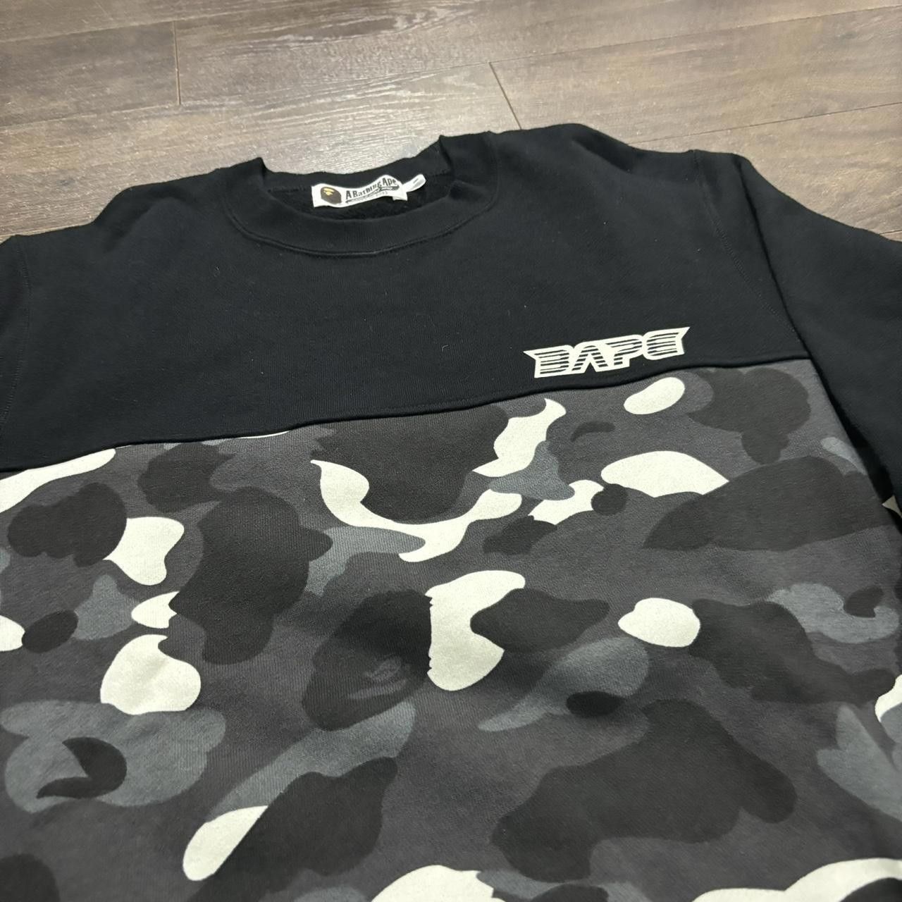 Bape Bape Camo Crewneck Sweatshirt 00s Medium Size US M / EU 48-50 / 2 - 1 Thumbnail
