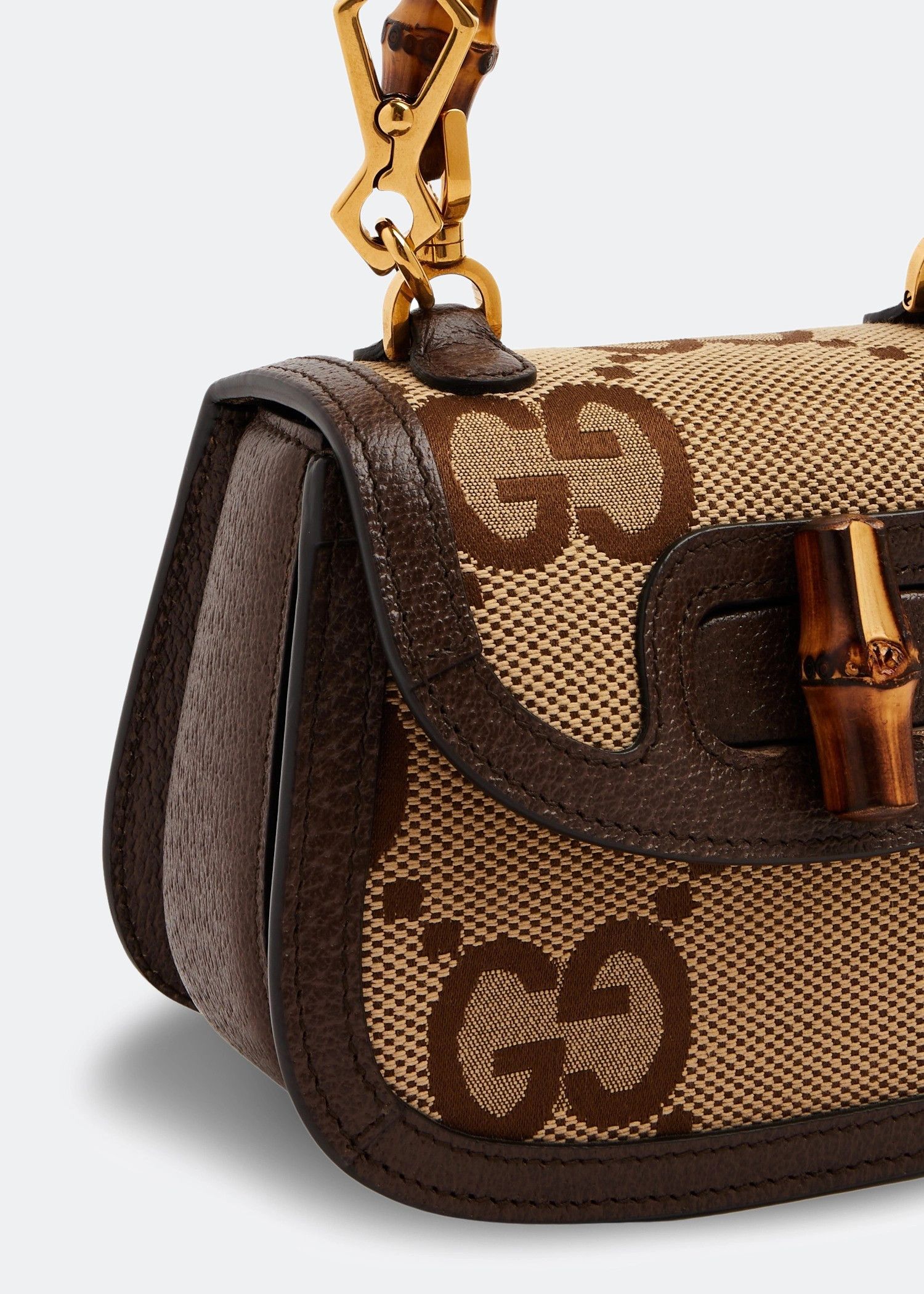 Gucci o1la5ras0526 Size: OS / Bamboo 1947 Mini Top Handle Bag Size ONE SIZE - 2 Thumbnail