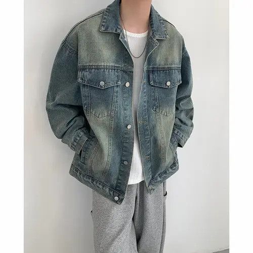 VIBE Reversed Blue Denim Jacket Size US XL / EU 56 / 4 - 5 Thumbnail
