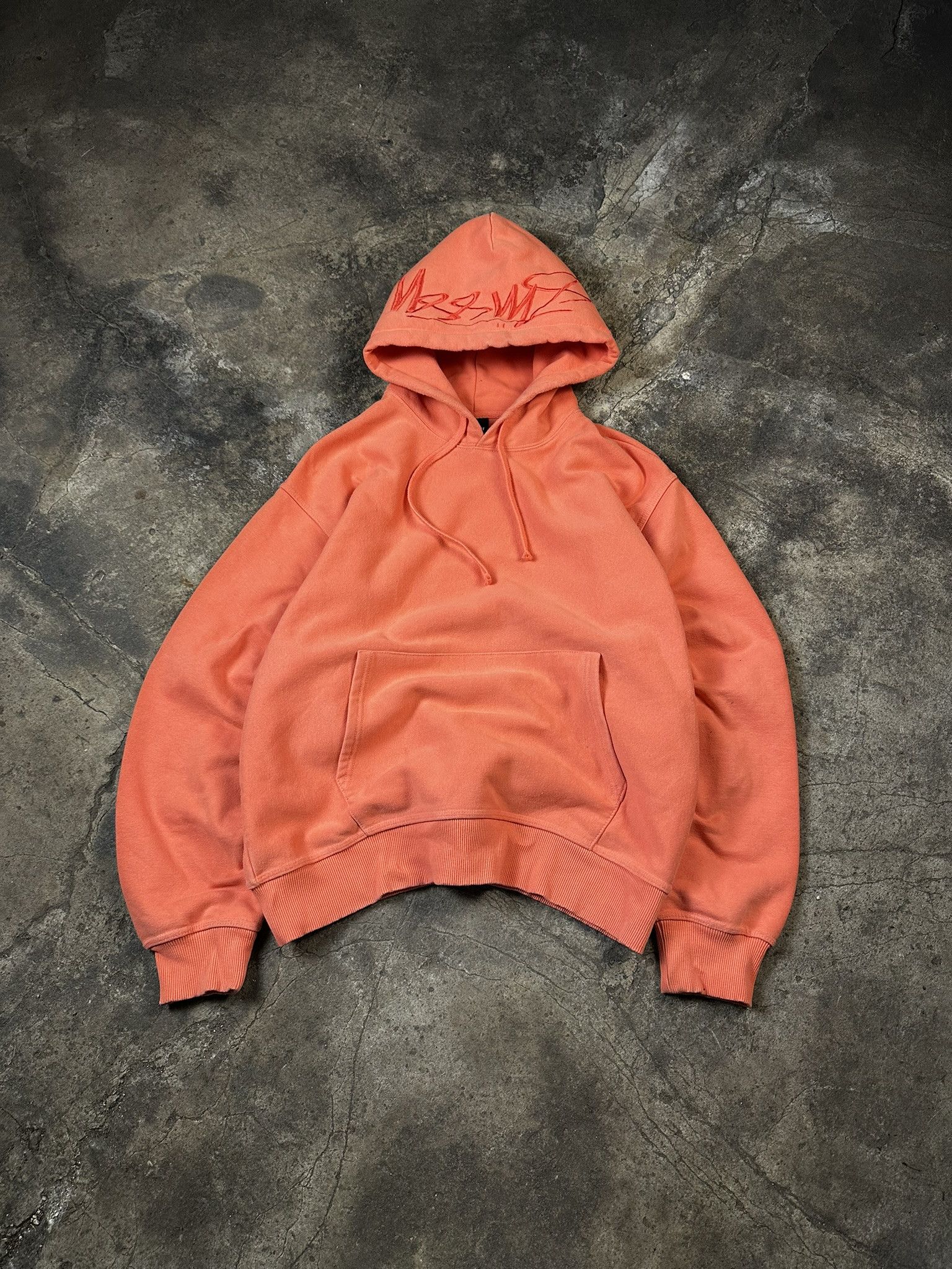 Stussy Vintage Y2k Stussy Spellout Logo Boxy Hoodie Size US L / EU 52-54 / 3 - 1 Thumbnail
