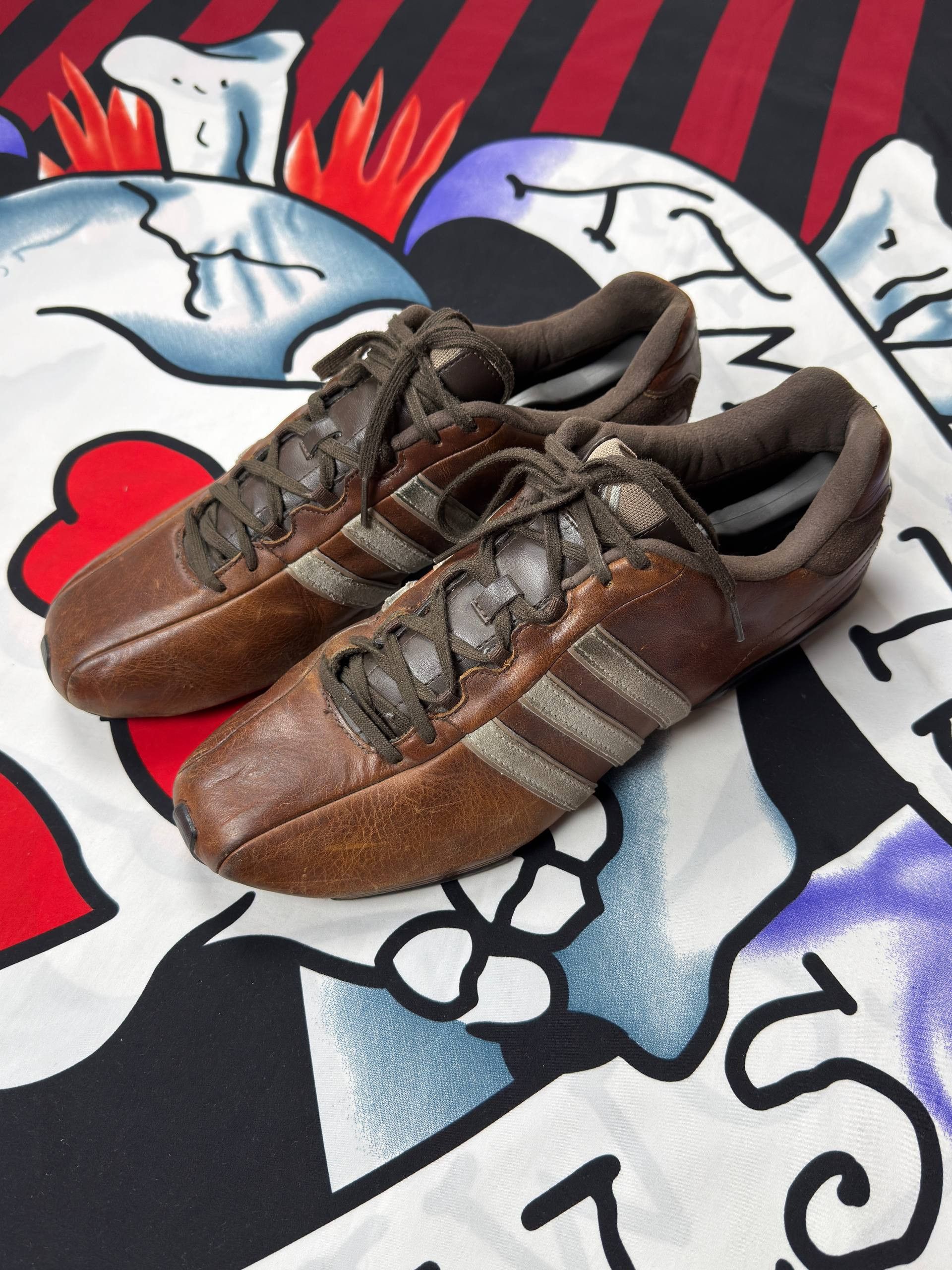 Adidas Adidas Non-Marking Morka Y2K 2007 Low Profile Trainers Size US 14 / EU 47 - 1 Thumbnail