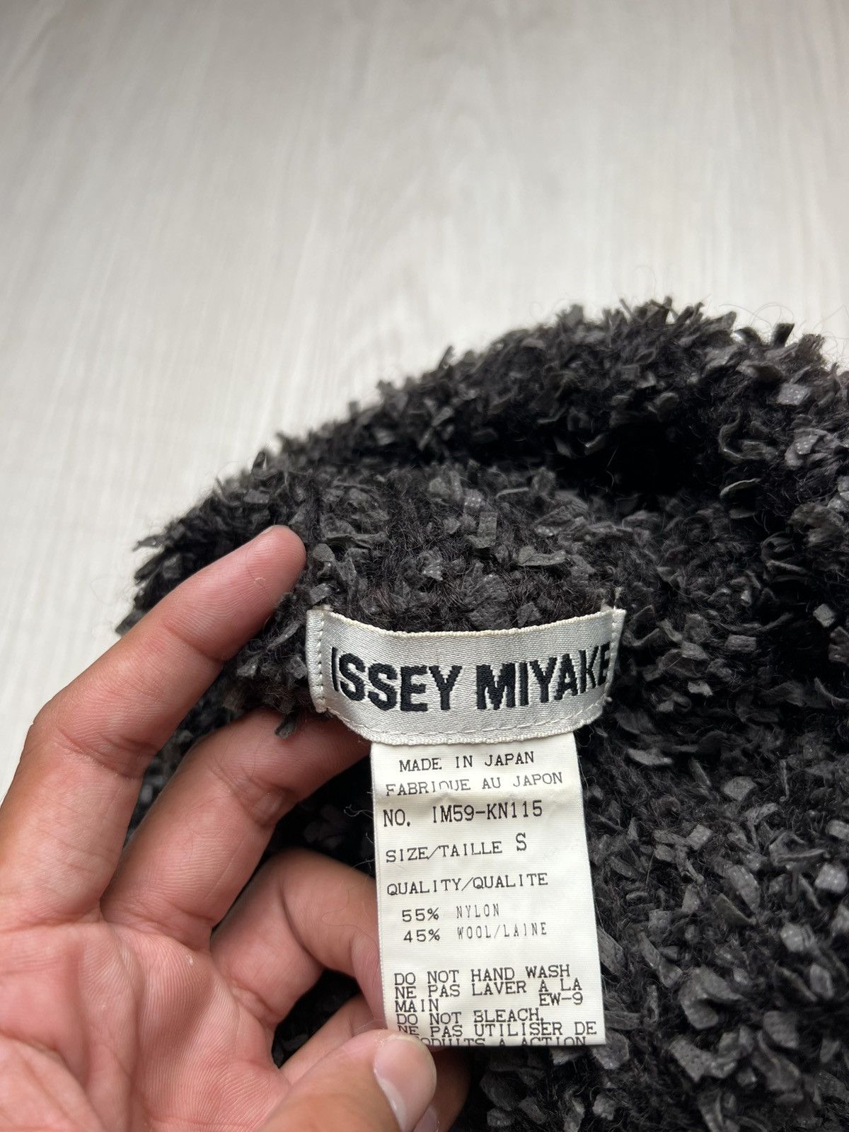 Issey Miyake Vintage Issey Miyake High Neck Mohair Knit Size US S / EU 44-46 / 1 - 5 Thumbnail