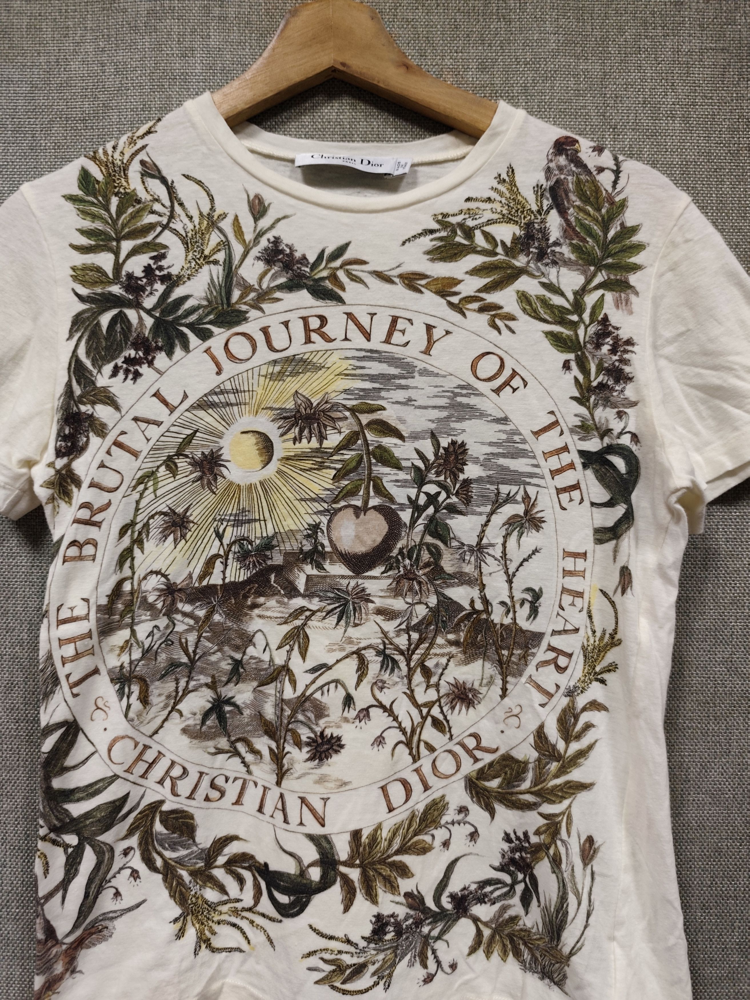 Dior Christian Dior The Brutal Journey Of The Heart Tee Size S / US 4 / IT 40 - 5 Thumbnail