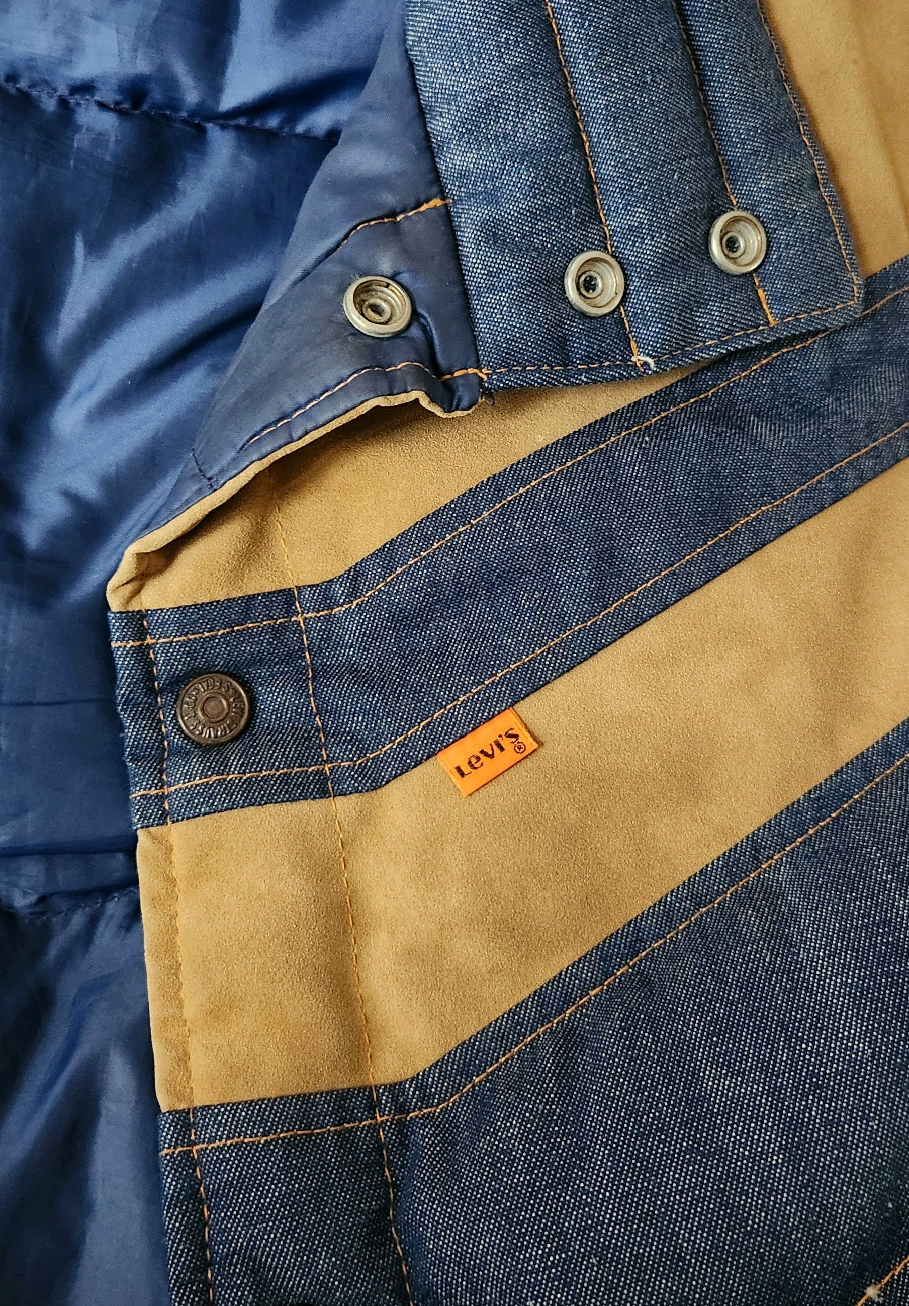 Levi's Levi's Ski True 70s Vintage Vest Chevron Goose Orange Tab Size US S / EU 44-46 / 1 - 8 Thumbnail
