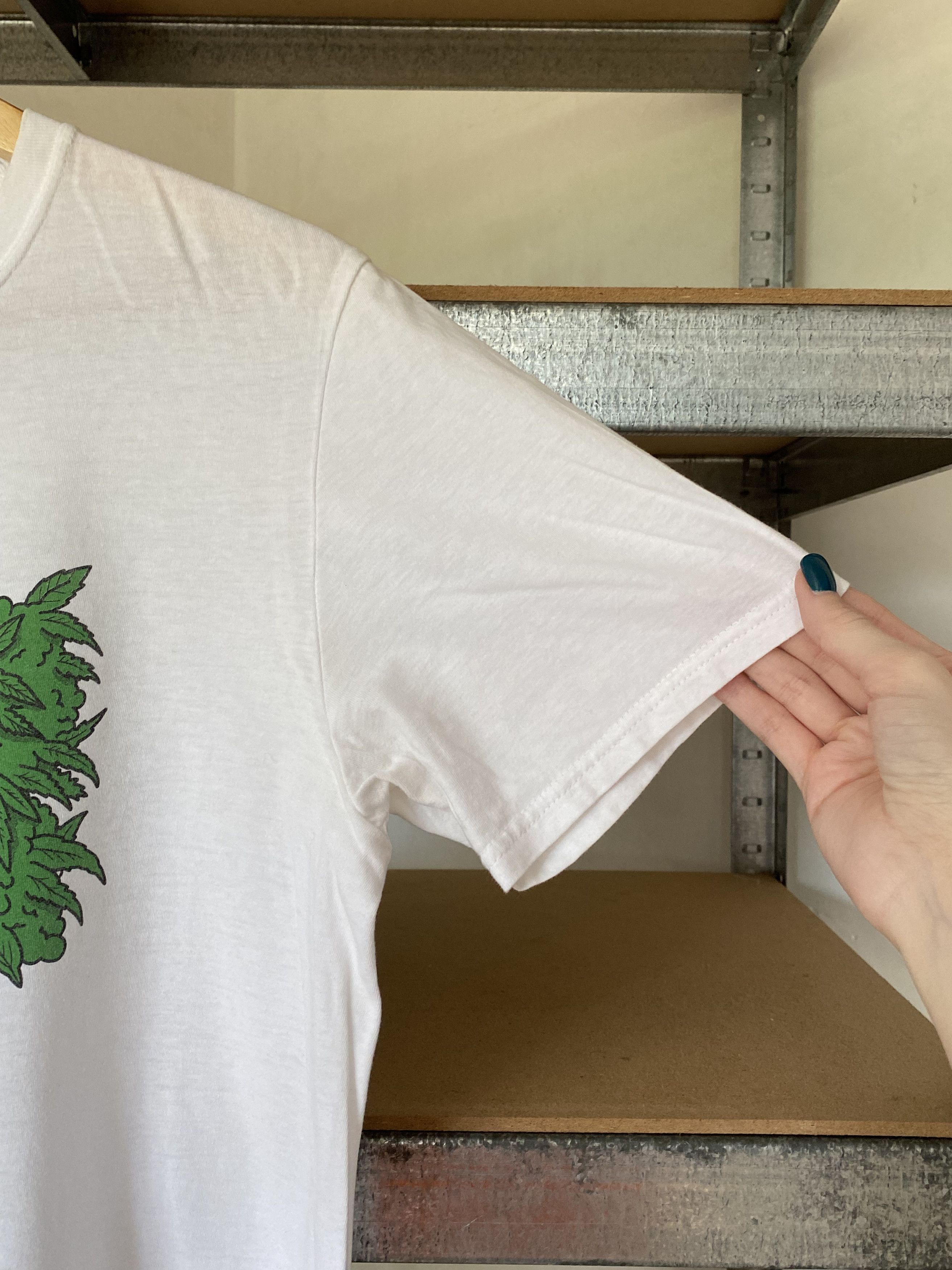Cartoon Network The Simpsons Vintage Homer Weed White Tee Size US M / EU 48-50 / 2 - 7 Thumbnail
