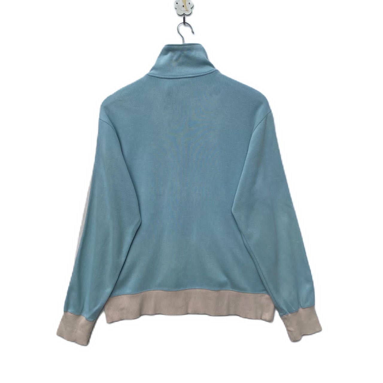 Hang Ten × Vintage VINTAGE HANG TEN ZIPPER SWEATER MEDIUM SKY BLUE Size US M / EU 48-50 / 2 - 2 Thumbnail