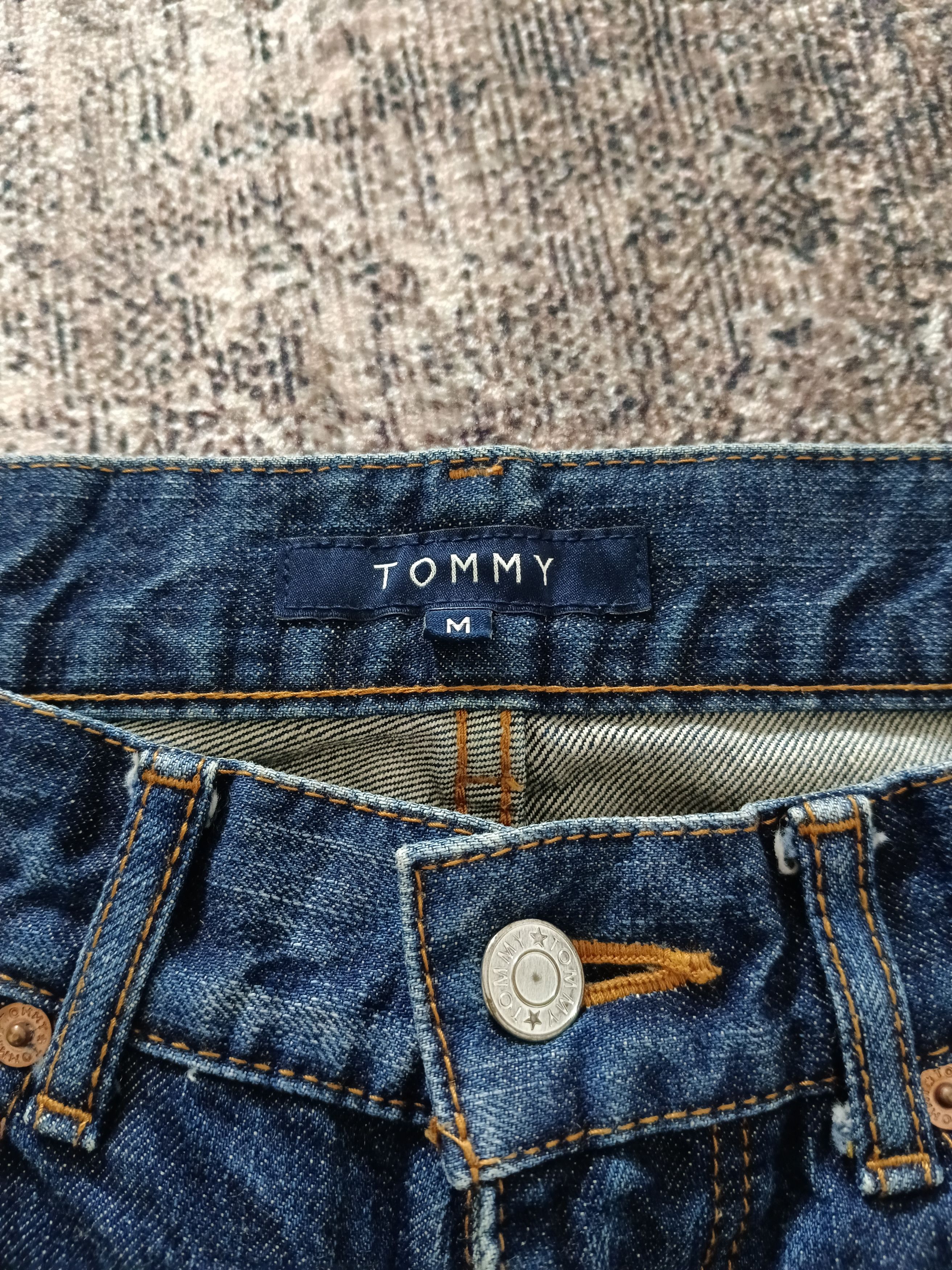 Tommy Hilfiger VINTAGE 90s SPLATTED TOMMY HILFIGER+ DRAGON Size US 32 / EU 48 - 8 Thumbnail