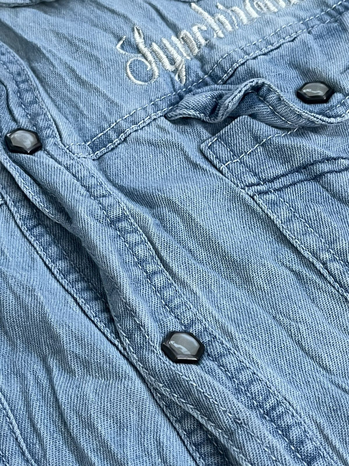 14th Addiction × If Six Was Nine × Le Grande Bleu (L.G.B.) JAPANESE IN THE ATTIC DENIM GOTHIC SEDITIONARIES PUNK STYLE Size US L / EU 52-54 / 3 - 6 Thumbnail
