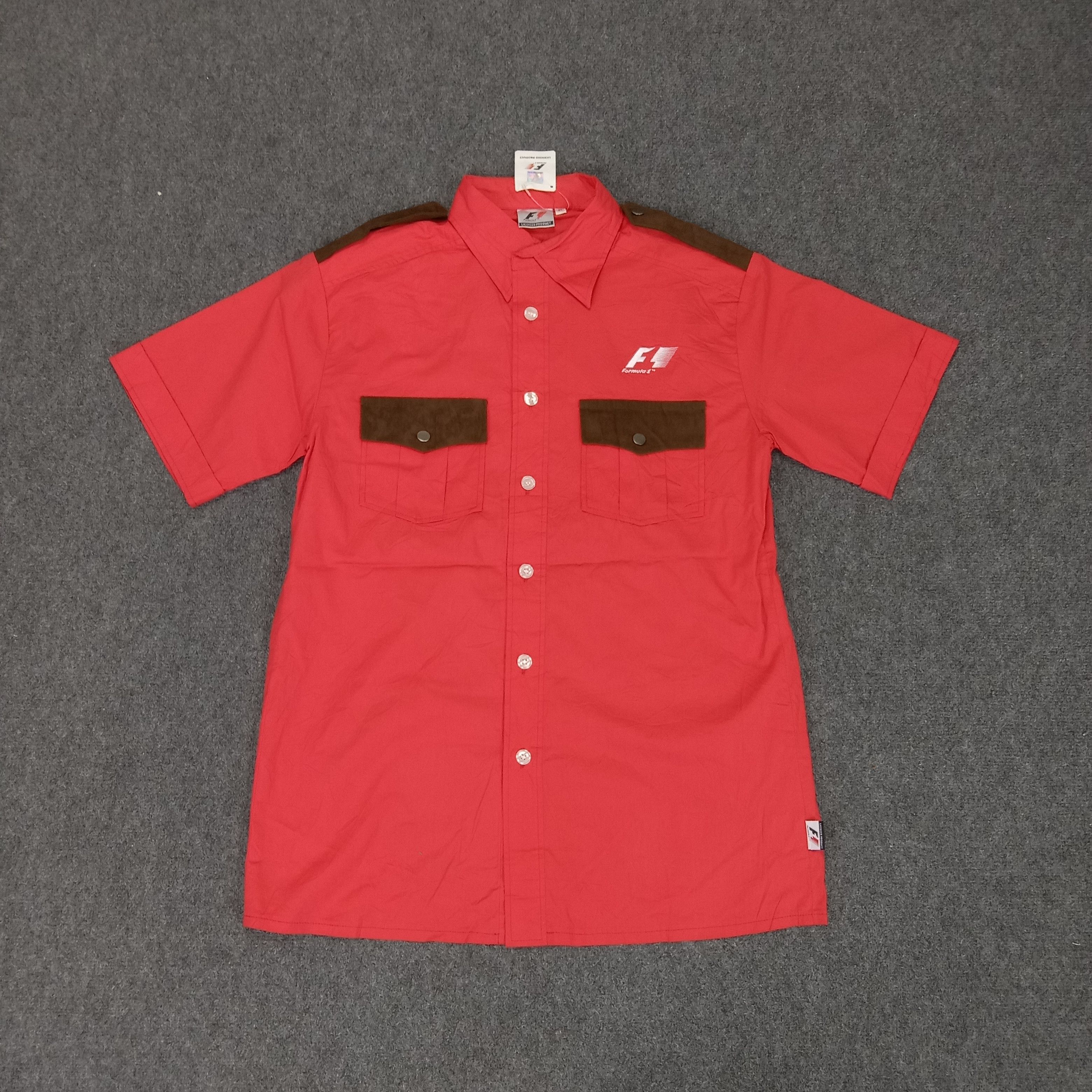 Honda × Vintage Honda Formula One F1 Racing Shirt Button Up Size US L / EU 52-54 / 3 - 3 Thumbnail