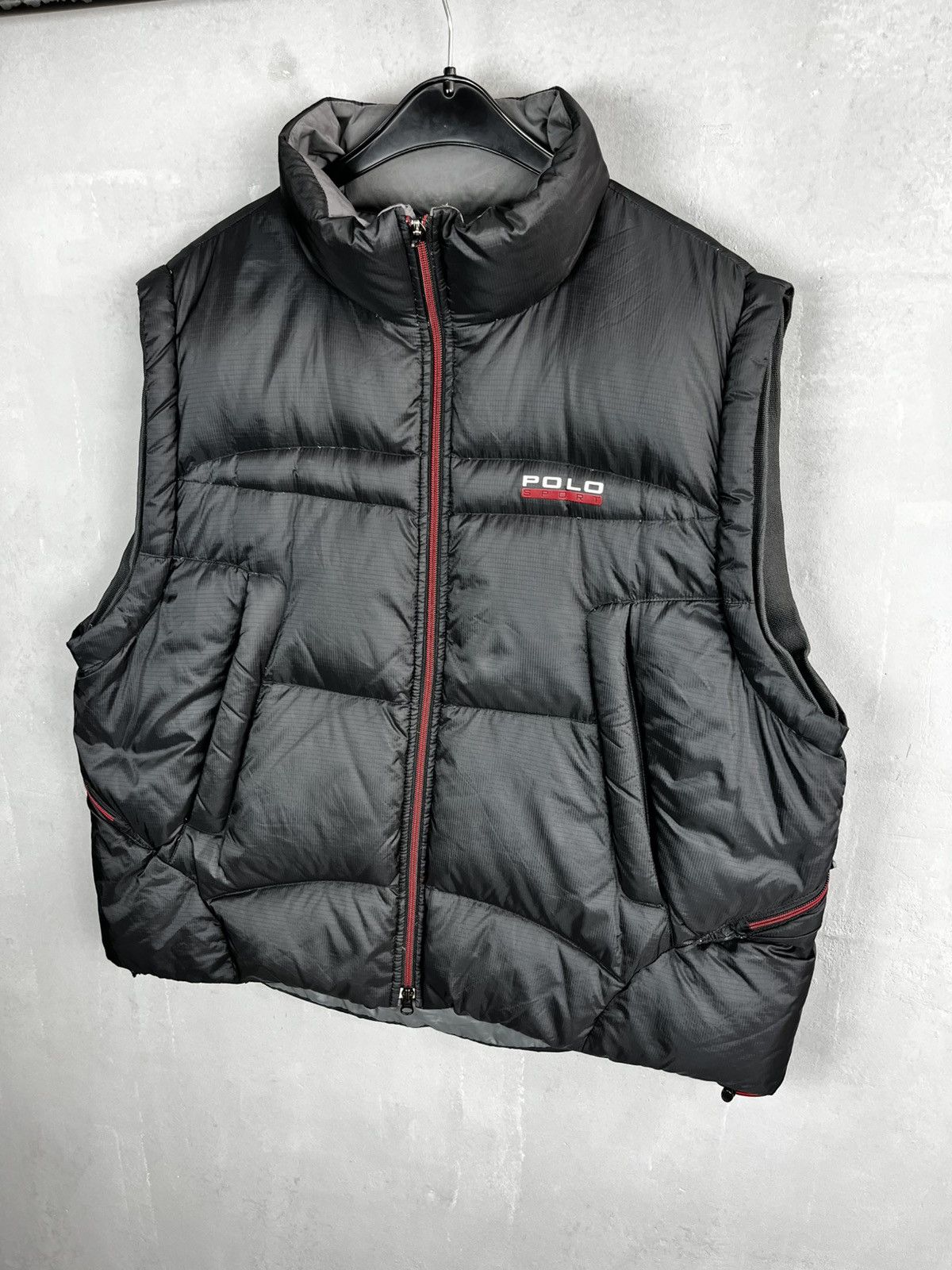Ralph Lauren Polo Sport Ralph Lauren down puffer vest vintage 90s Size US XXL / EU 58 / 5 - 2 Thumbnail