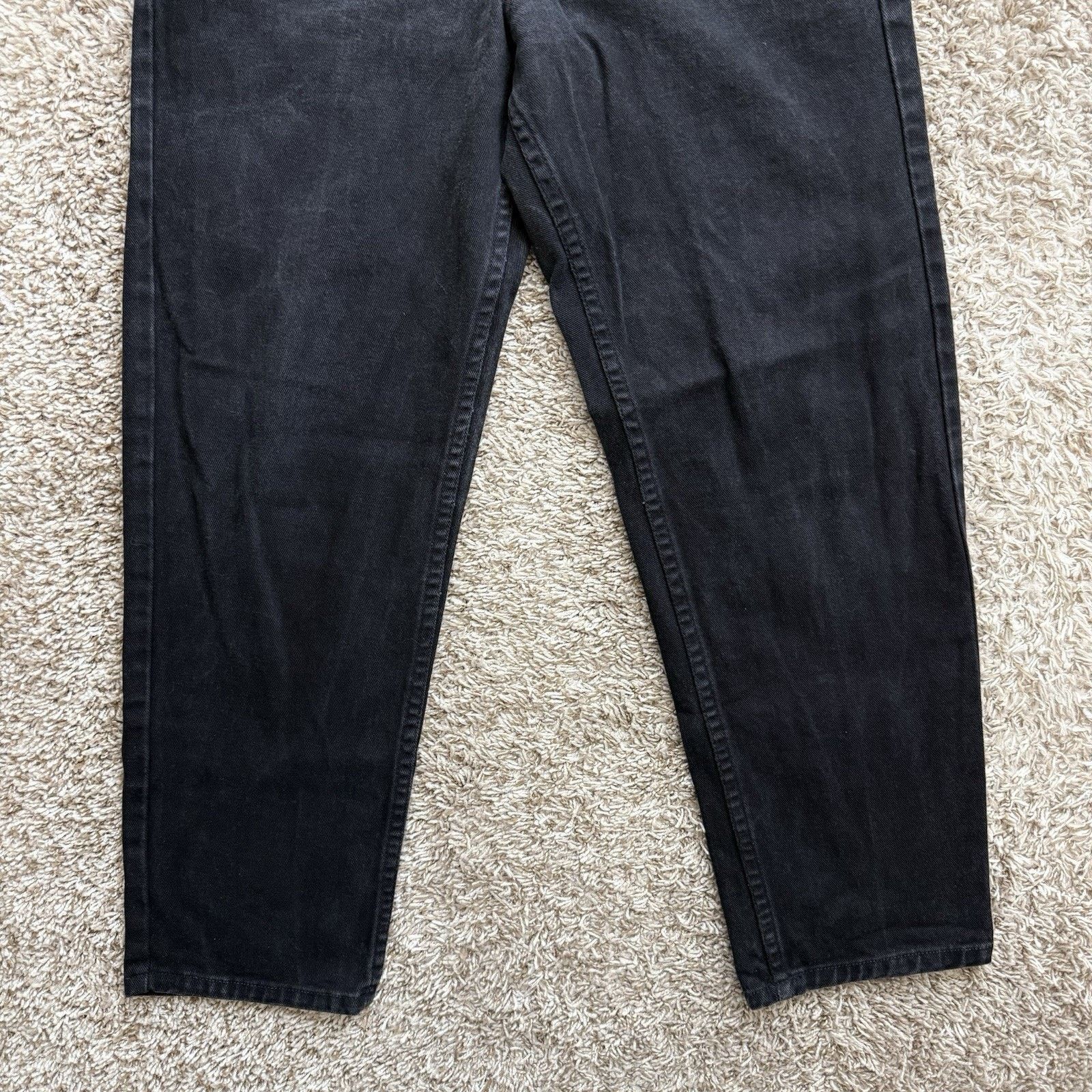 Armani Exchange × Vintage Vintage Armani Made In USA Black Denim Jeans Tapered Pants Size US 30 / EU 46 - 9 Thumbnail