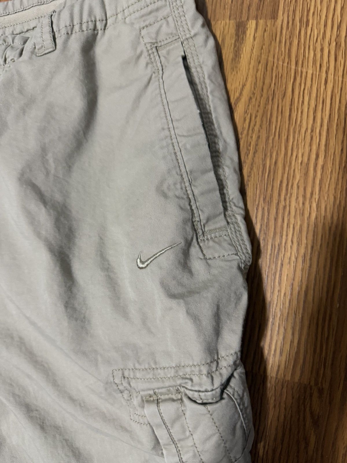 Nike Nike Athletic Department Cargo Chino Shorts Y2K Size XL. Size US 38 / EU 54 - 3 Thumbnail