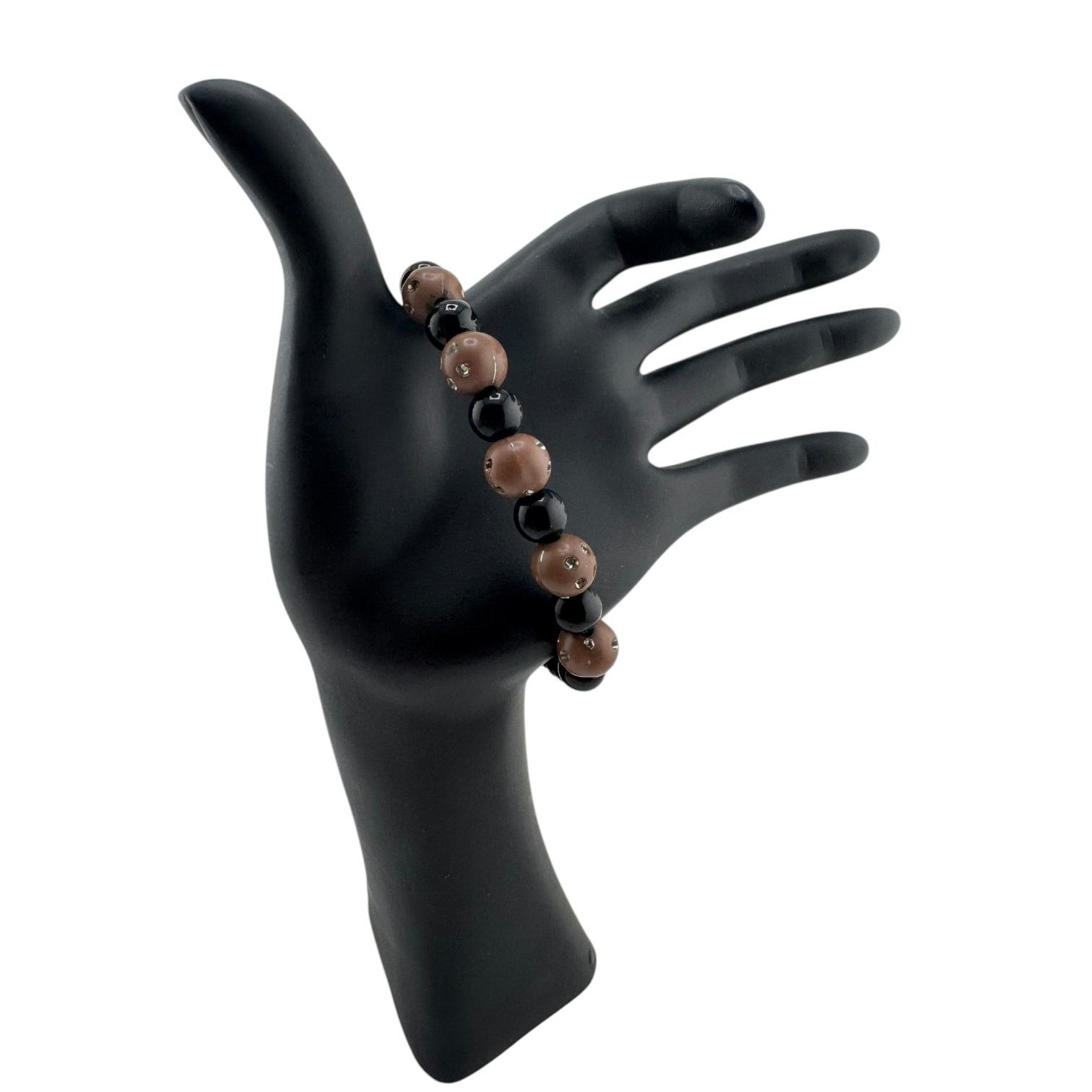 Other Midnight & Mocha Handcrafted Bracelet for Playful Wanderers Size ONE SIZE - 3 Thumbnail