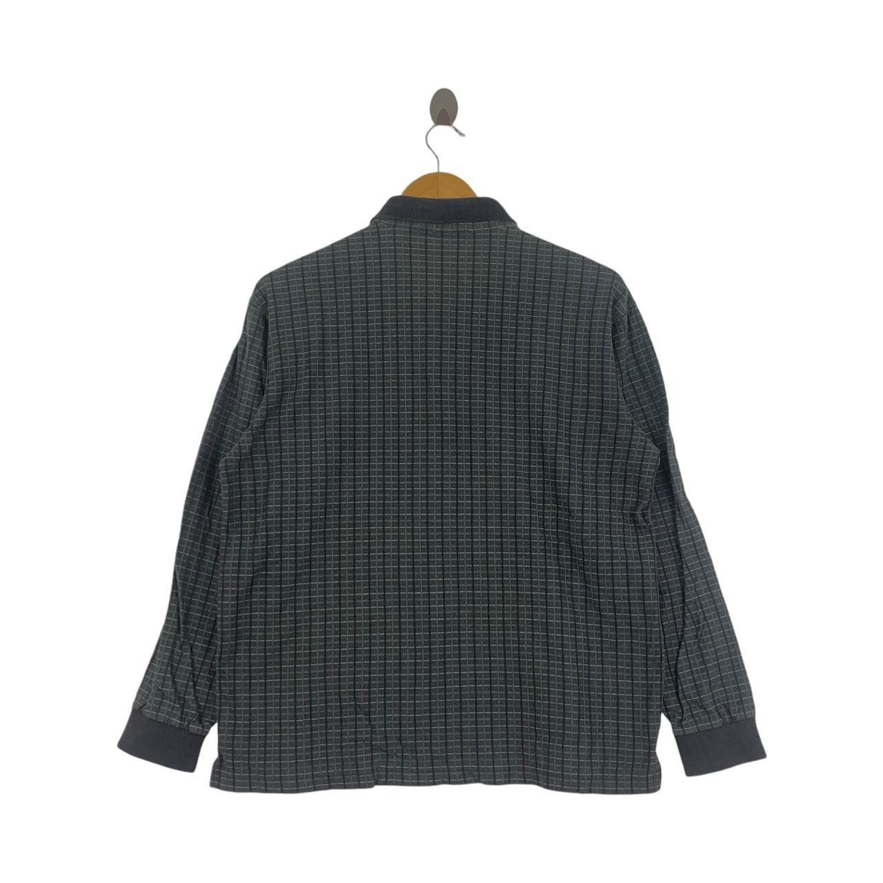 Vintage Vintage JAEGER NOVA CHECKS Plaids Polo Tee Shirt Top Long Size US L / EU 52-54 / 3 - 4 Thumbnail