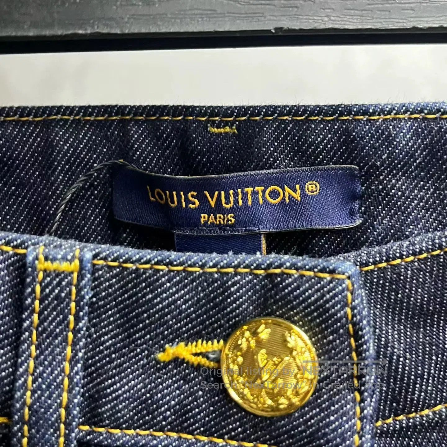 Louis Vuitton Louis Vuitton 2025 Cuffed Flared Denim Jeans. Size US 32 / EU 48 - 2 Thumbnail