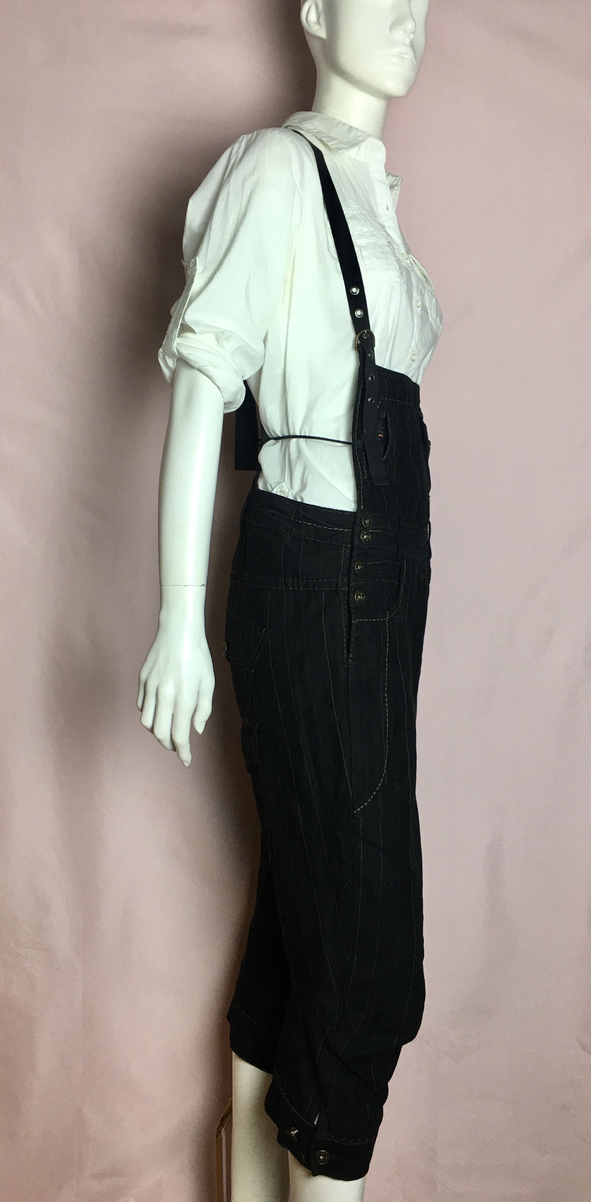 Marithe + Francois Girbaud Marithe Francois Girbaud Cotton Denim Jumpsuit Women IT 42 Size 28" / US 6 / IT 42 - 10 Thumbnail