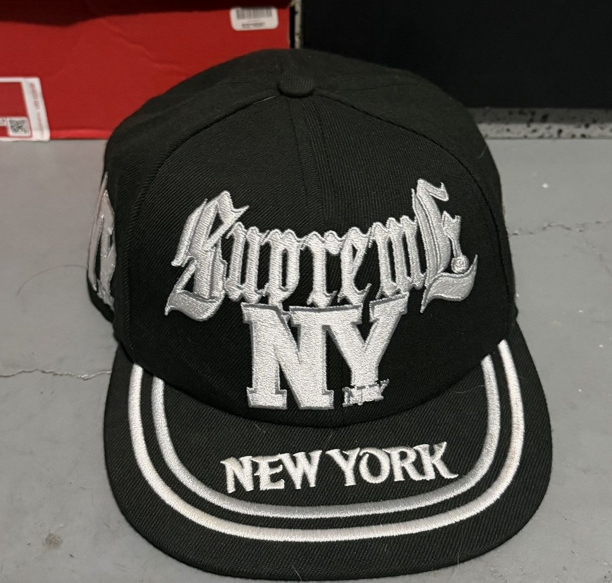 Supreme (NEW) Supreme La Martina 6-Panel Hat (One Size, Black