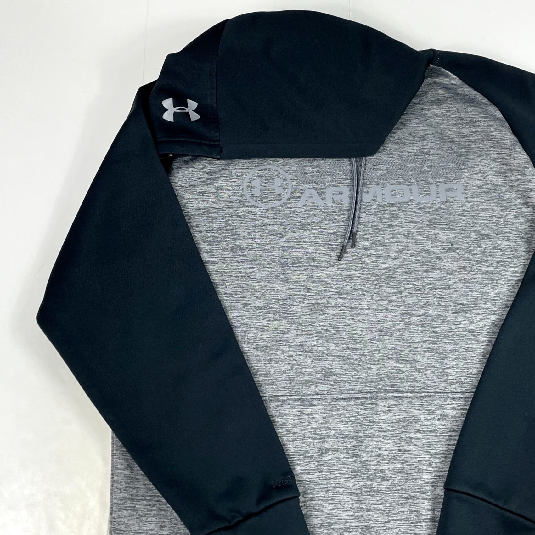 Under Armour Under Armour Hoodie Men Medium Gray ColdGear Fleece Lined Long Sleeve Pullover Logo Size US M / EU 48-50 / 2 - 2 Thumbnail