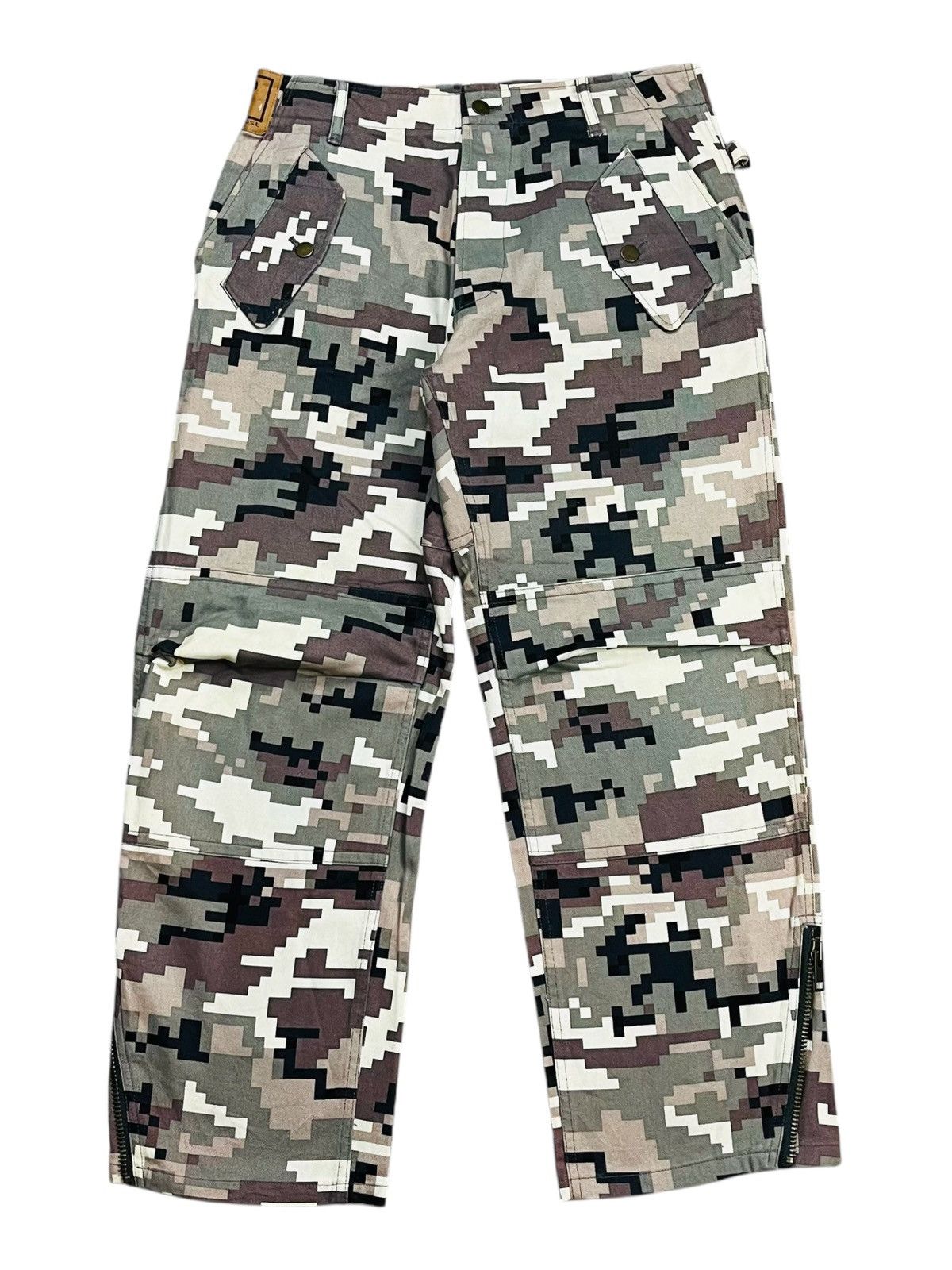 Beauty Beast 1990s B:B Digital Camo Pants Size US 30 / EU 46 - 1 Thumbnail