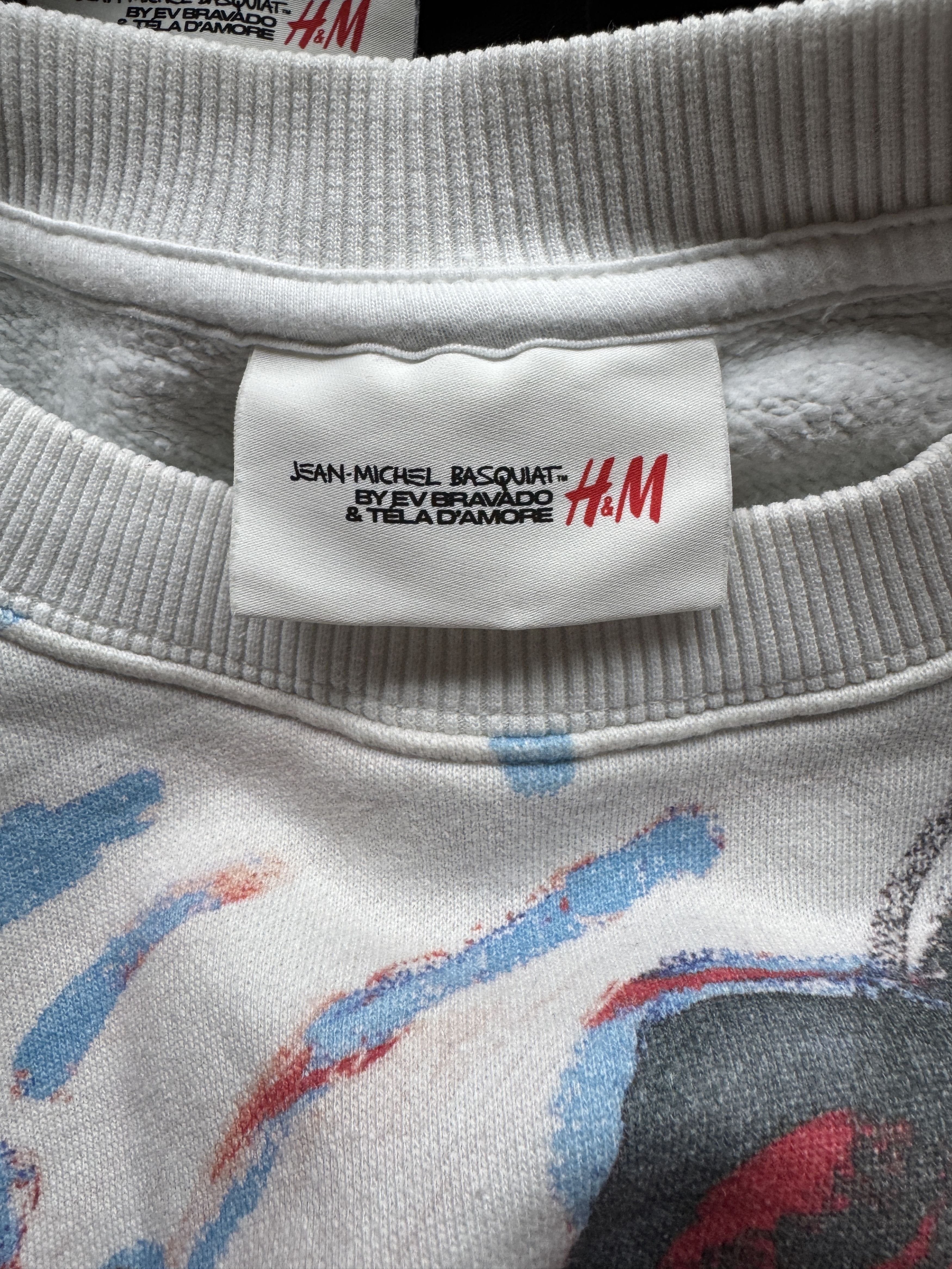 H&M × Jean-Michel Basquiat × Who Decides War Oversized Graphic Sweatshirt Size US L / EU 52-54 / 3 - 10 Thumbnail